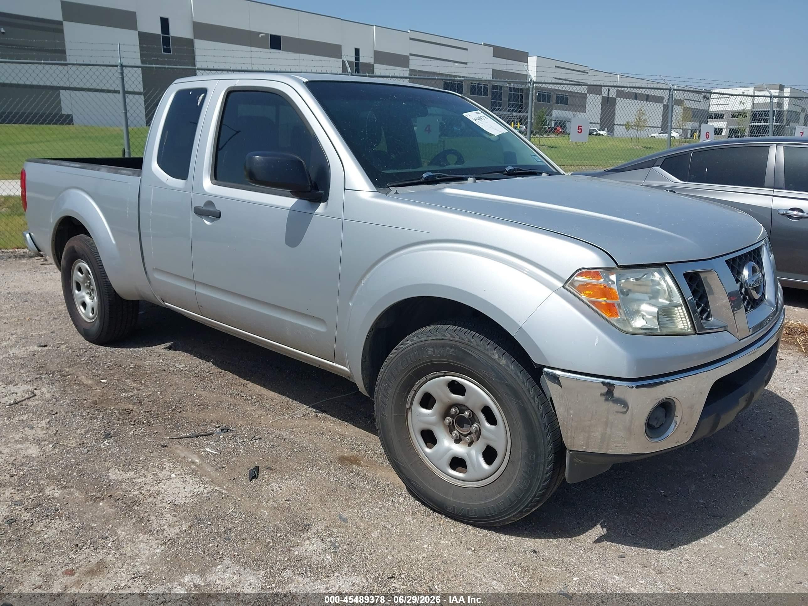 2009 Nissan Frontier Se Silver vin: 1N6BD06T19C407266
