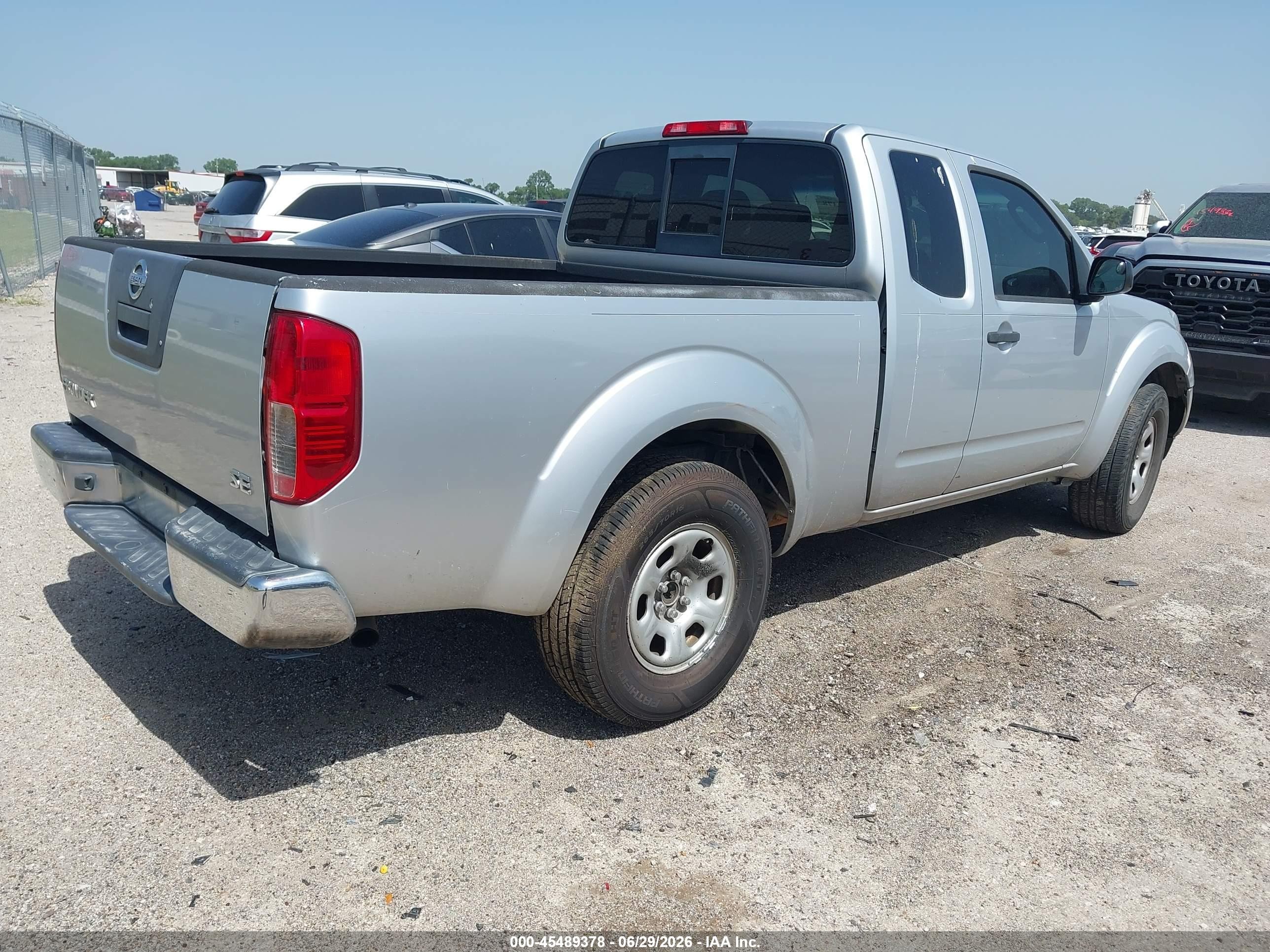 2009 Nissan Frontier Se Silver vin: 1N6BD06T19C407266