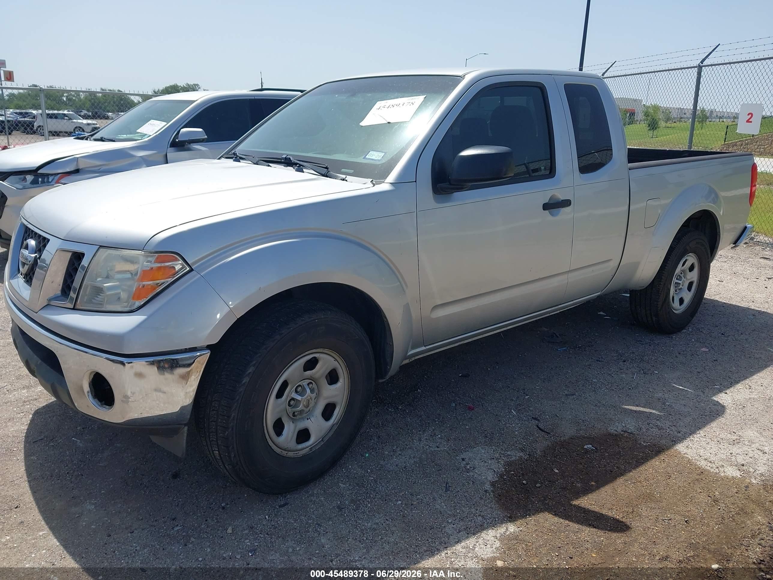 2009 Nissan Frontier Se Silver vin: 1N6BD06T19C407266