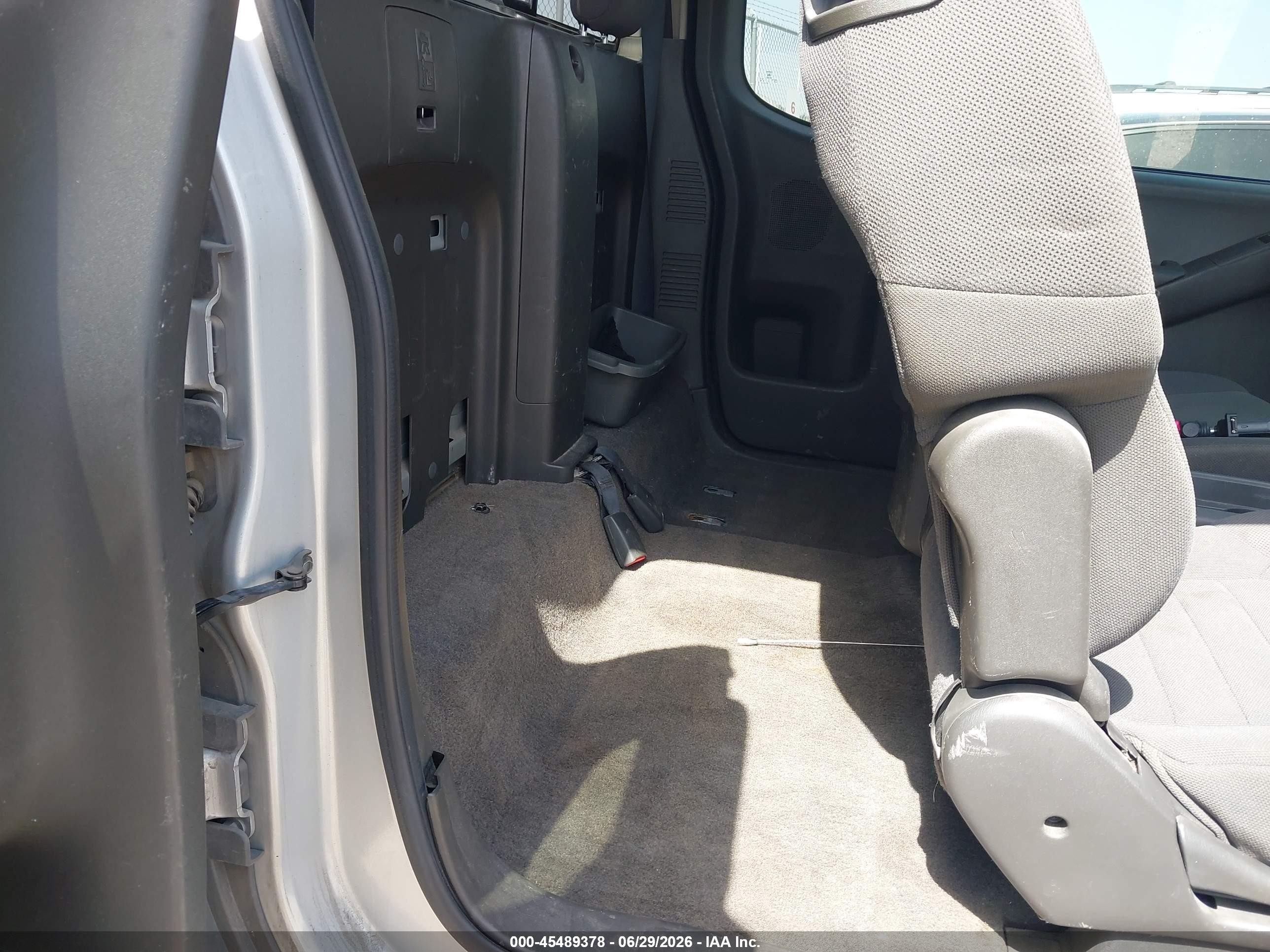2009 Nissan Frontier Se Silver vin: 1N6BD06T19C407266