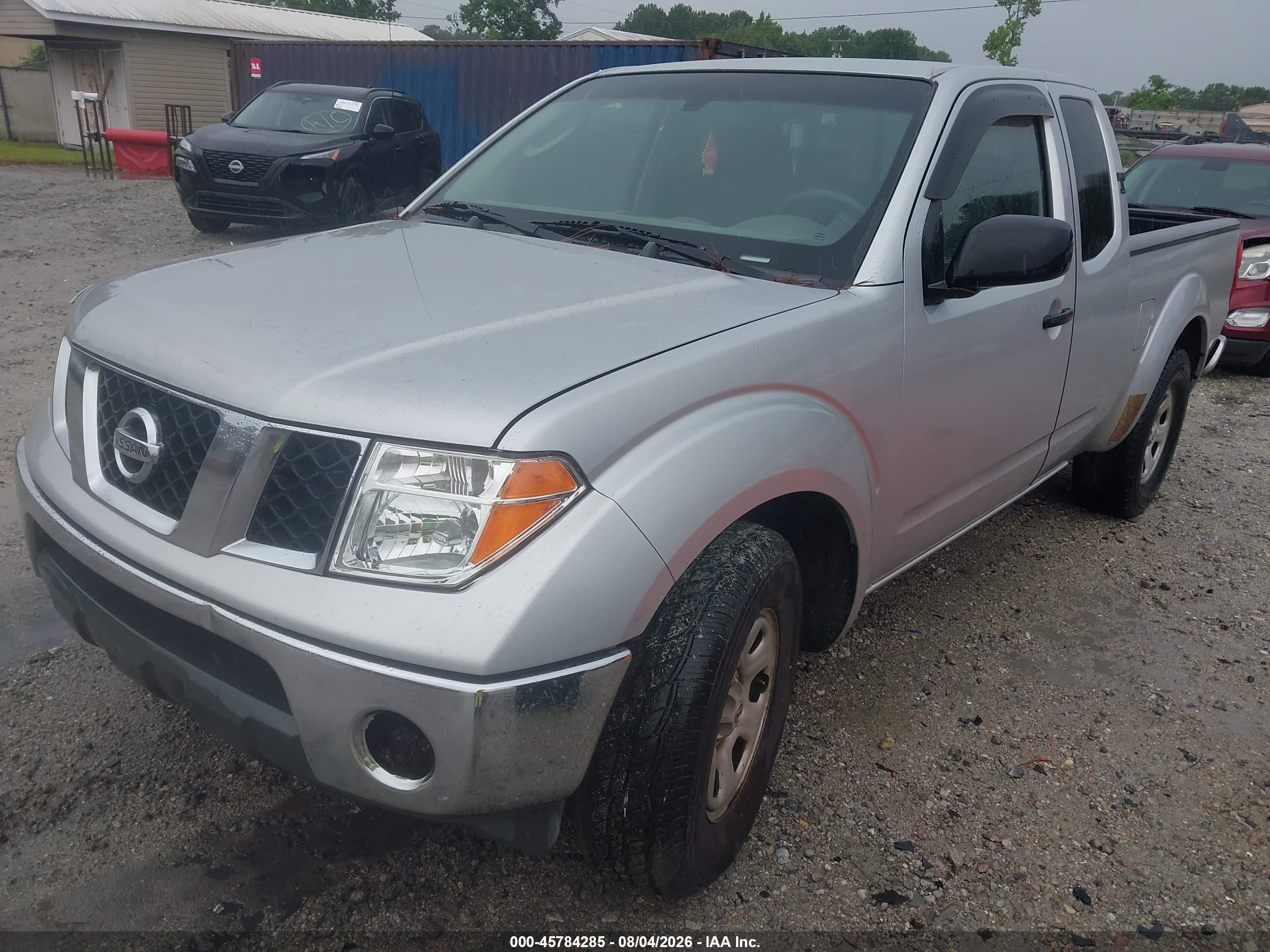 2007 Nissan Frontier Xe Серый vin: 1N6BD06T27C403014