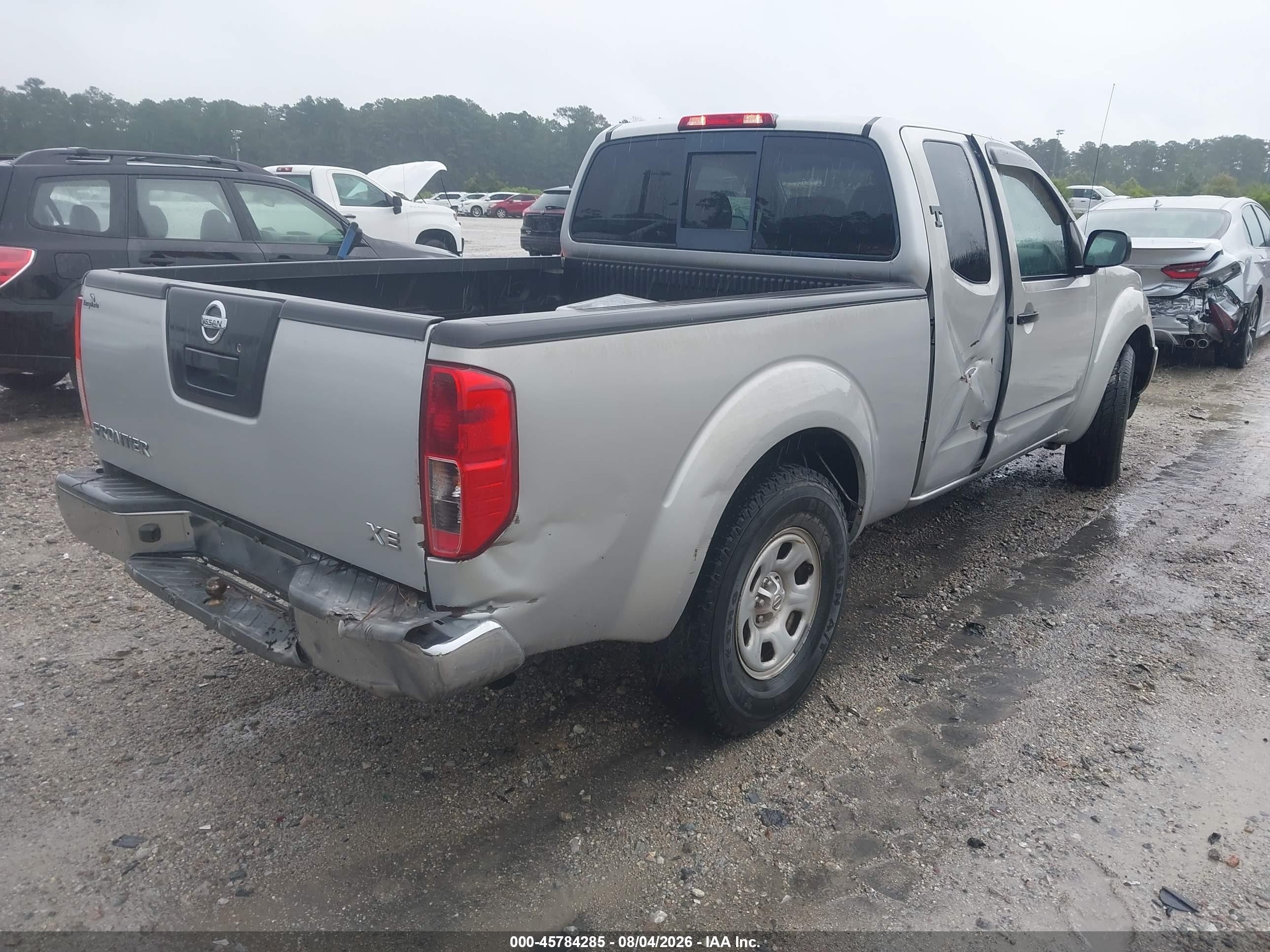2007 Nissan Frontier Xe Серый vin: 1N6BD06T27C403014
