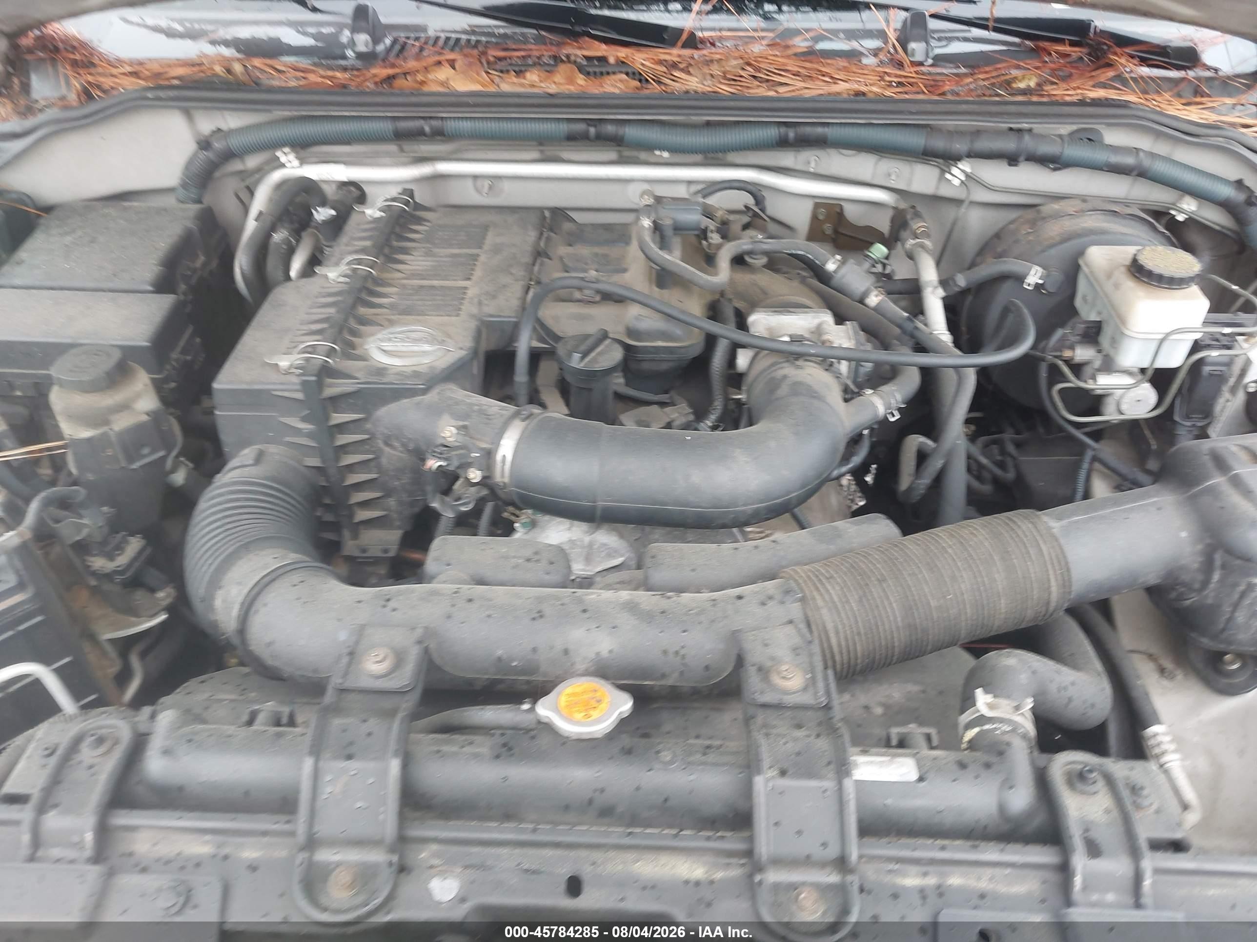 2007 Nissan Frontier Xe Серый vin: 1N6BD06T27C403014