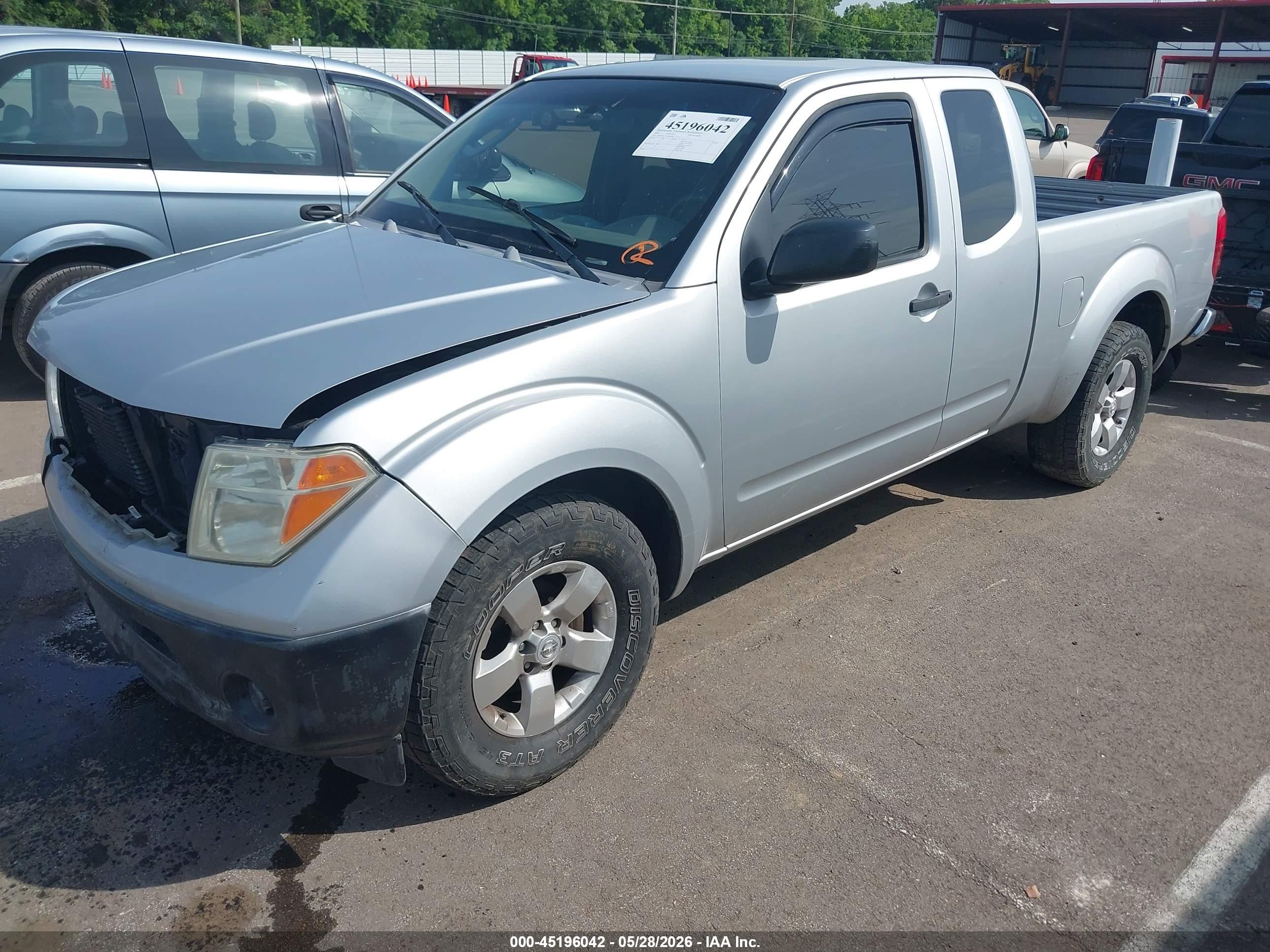 2007 Nissan Frontier Xe Gray vin: 1N6BD06T27C405944