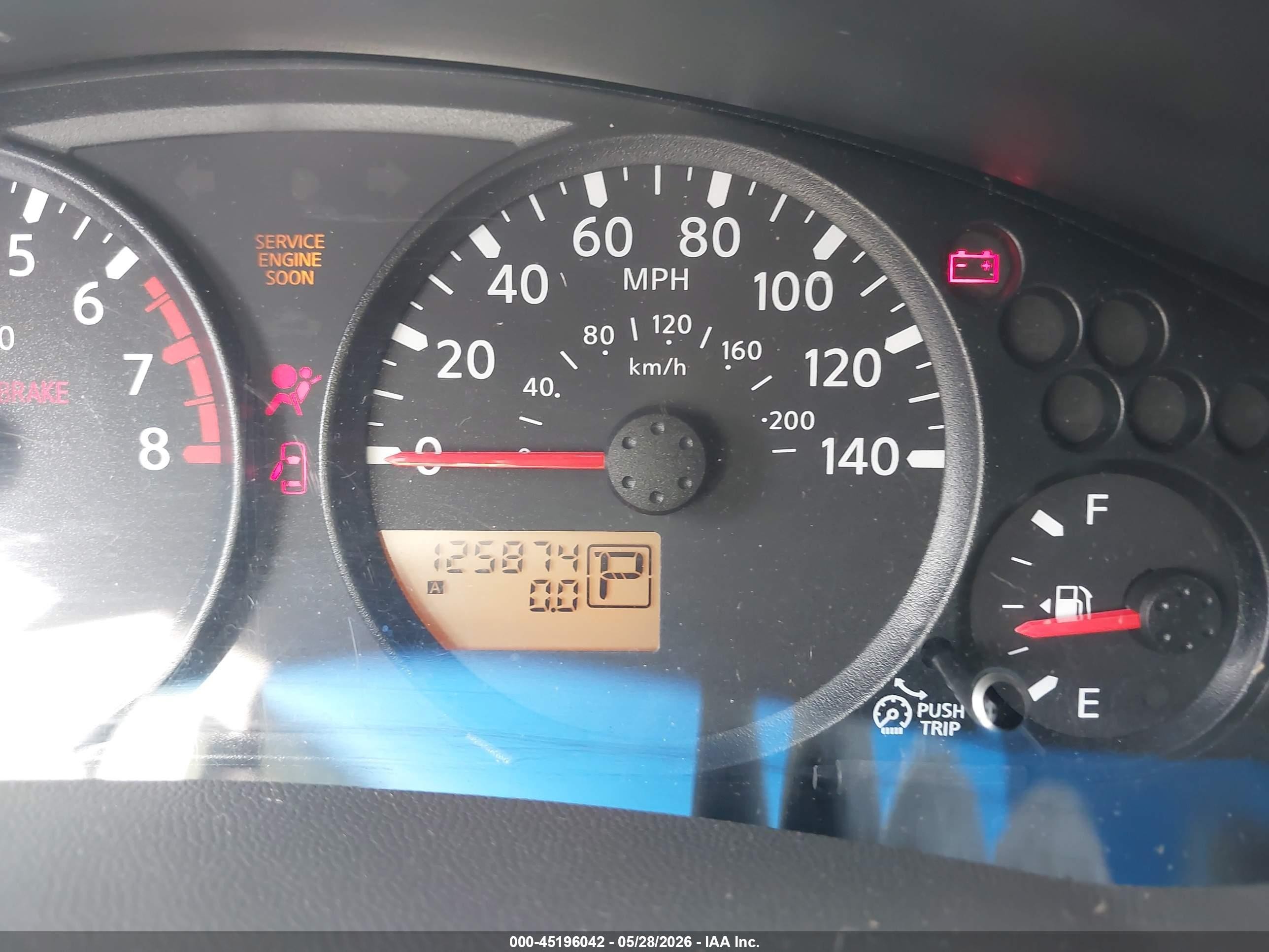 2007 Nissan Frontier Xe Gray vin: 1N6BD06T27C405944