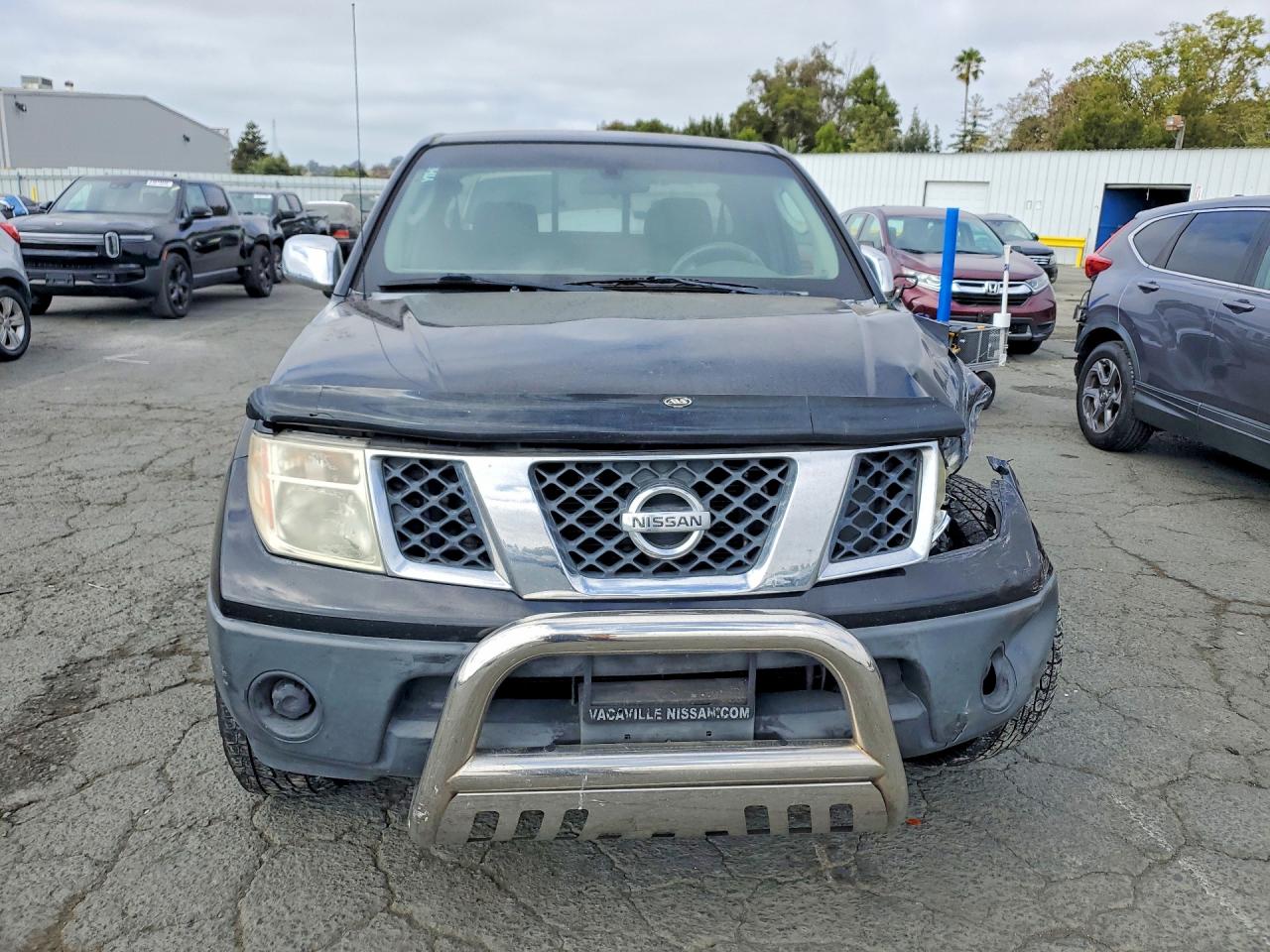 2007 Nissan Frontier Xe Black vin: 1N6BD06T27C465898