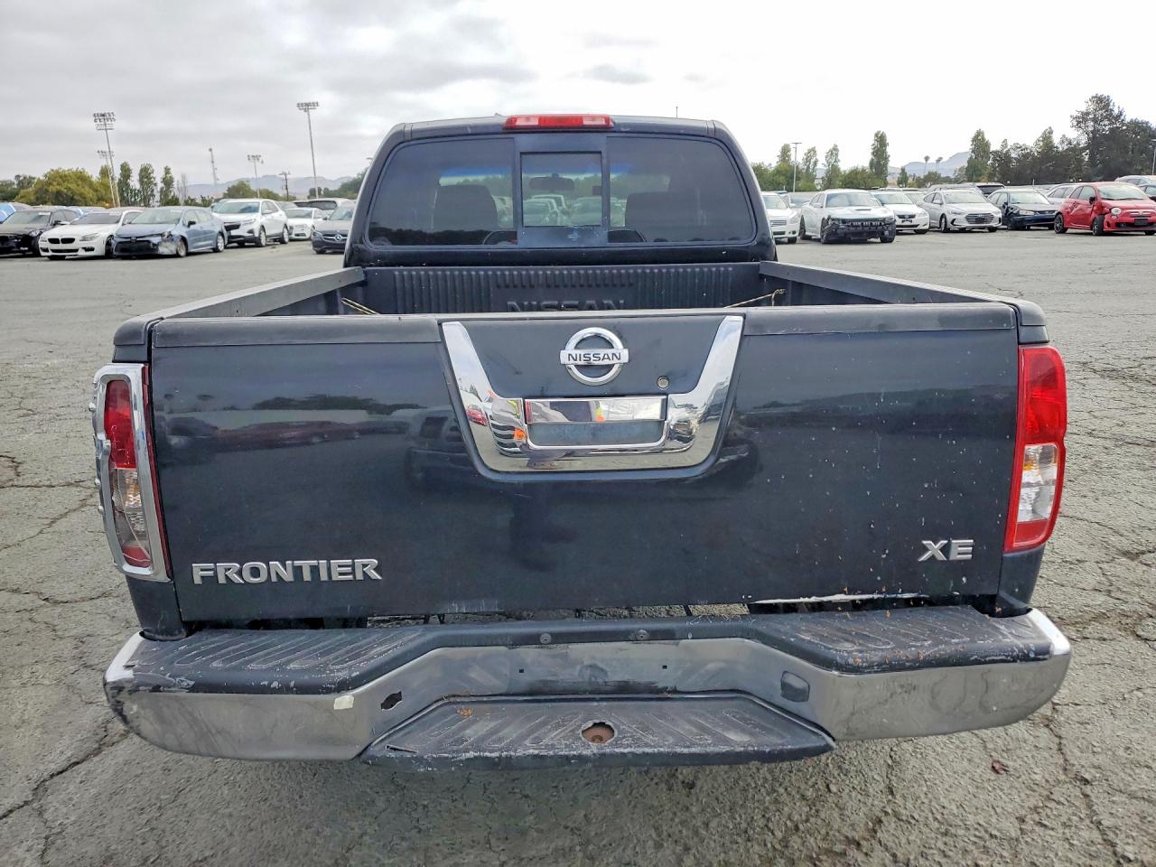 2007 Nissan Frontier Xe Black vin: 1N6BD06T27C465898