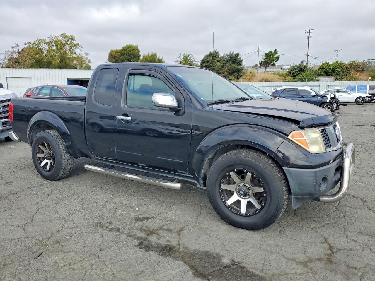 2007 Nissan Frontier Xe Black vin: 1N6BD06T27C465898
