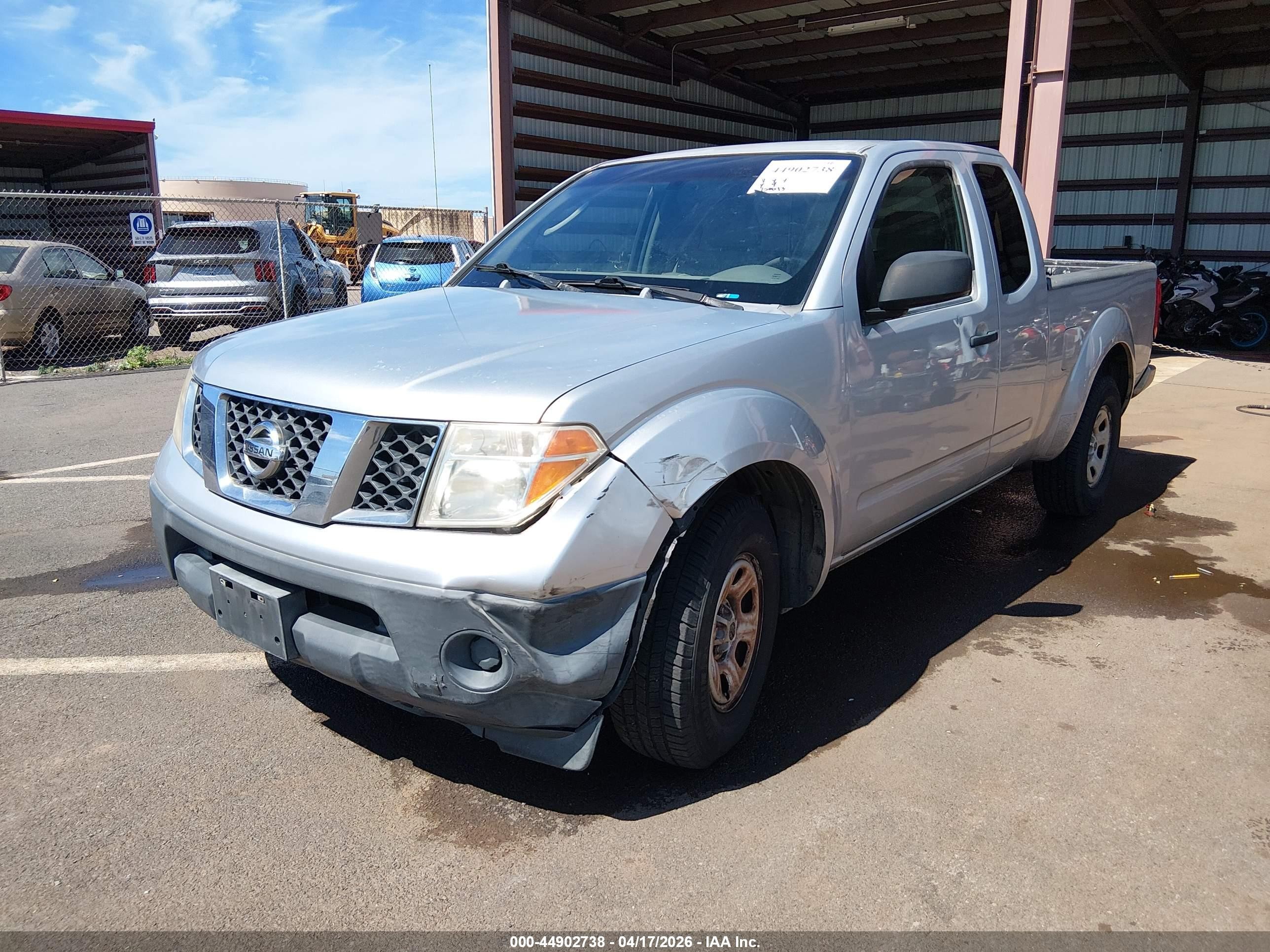 2006 Nissan Frontier Xe Silver vin: 1N6BD06T36C418250