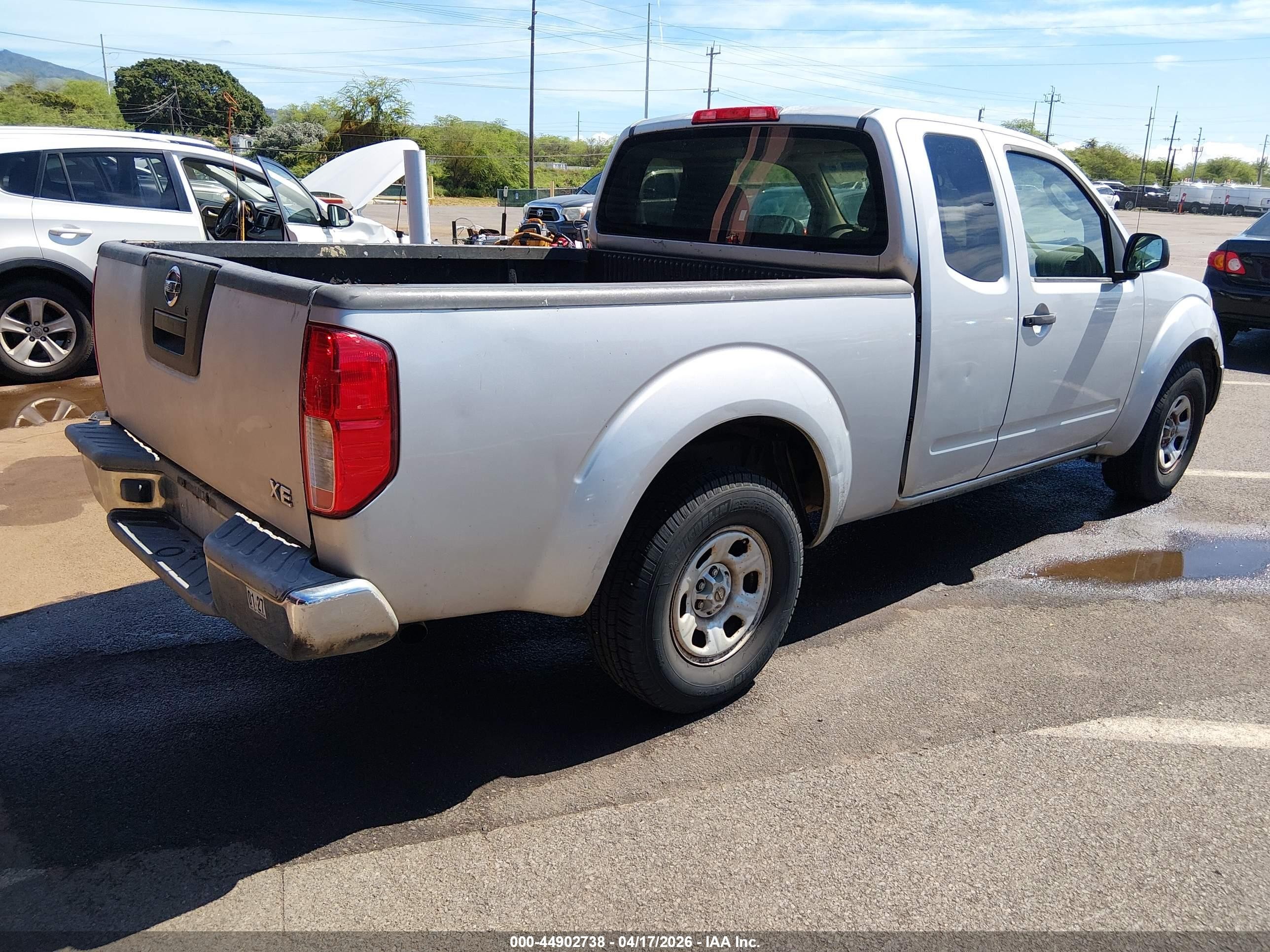 2006 Nissan Frontier Xe Silver vin: 1N6BD06T36C418250
