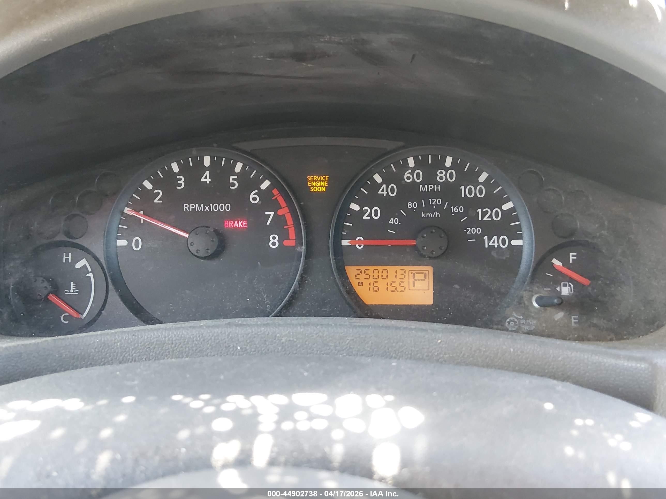 2006 Nissan Frontier Xe Silver vin: 1N6BD06T36C418250