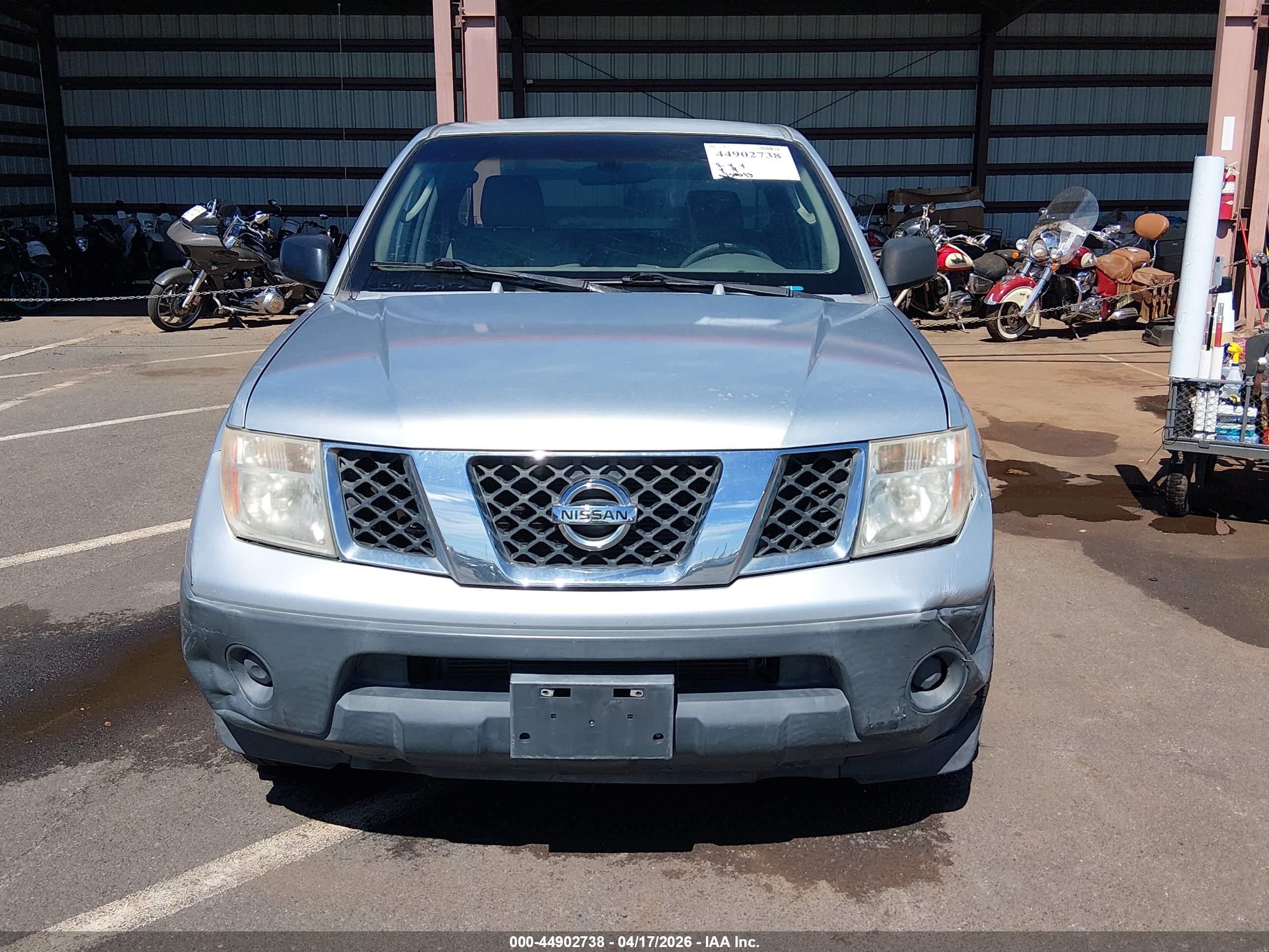 2006 Nissan Frontier Xe Silver vin: 1N6BD06T36C418250
