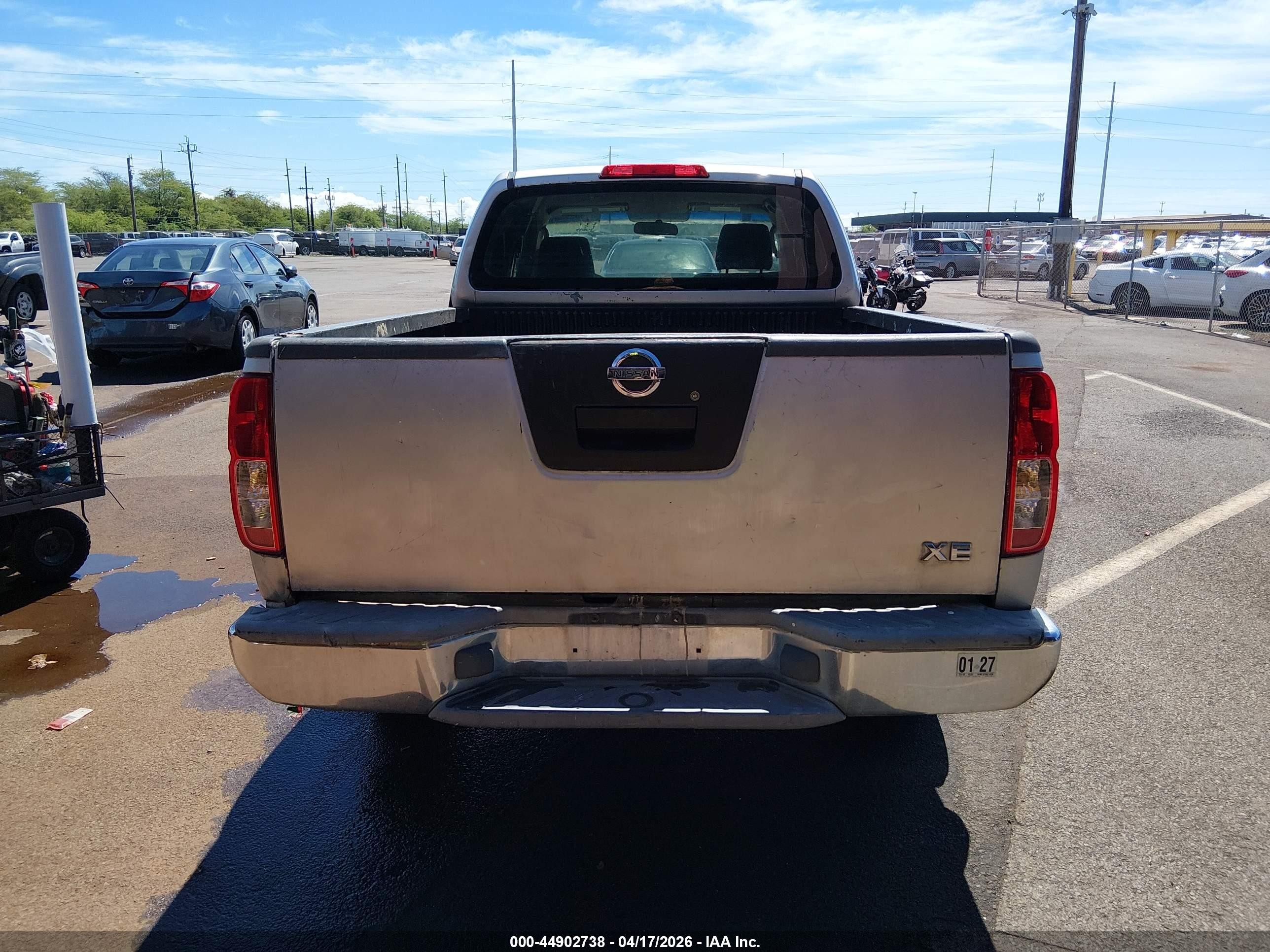 2006 Nissan Frontier Xe Silver vin: 1N6BD06T36C418250