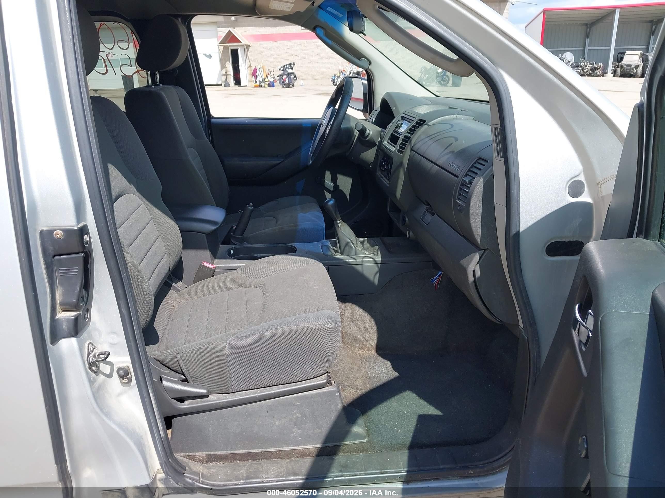 2006 Nissan Frontier Xe Silver vin: 1N6BD06T36C428146