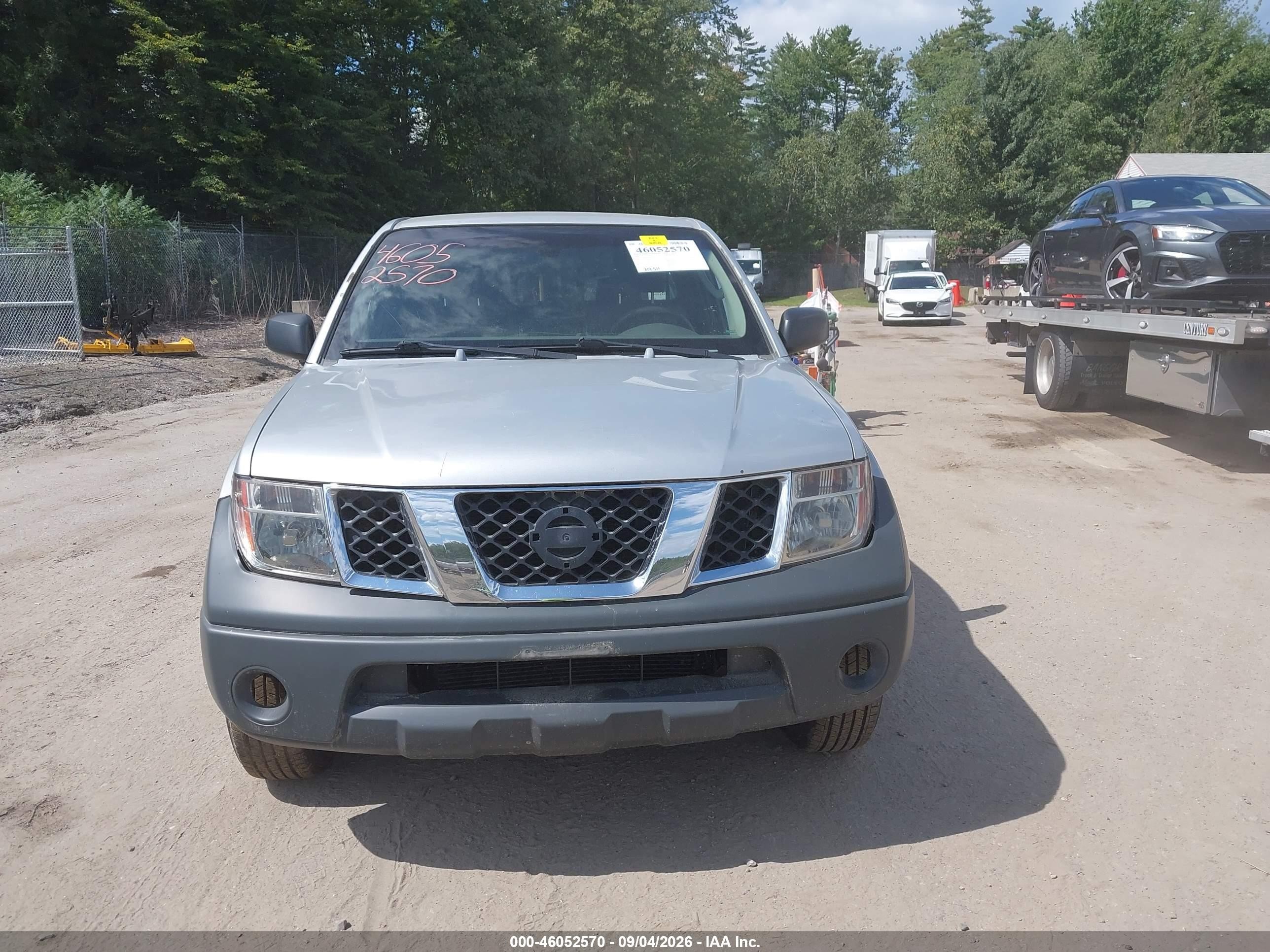 2006 Nissan Frontier Xe Silver vin: 1N6BD06T36C428146