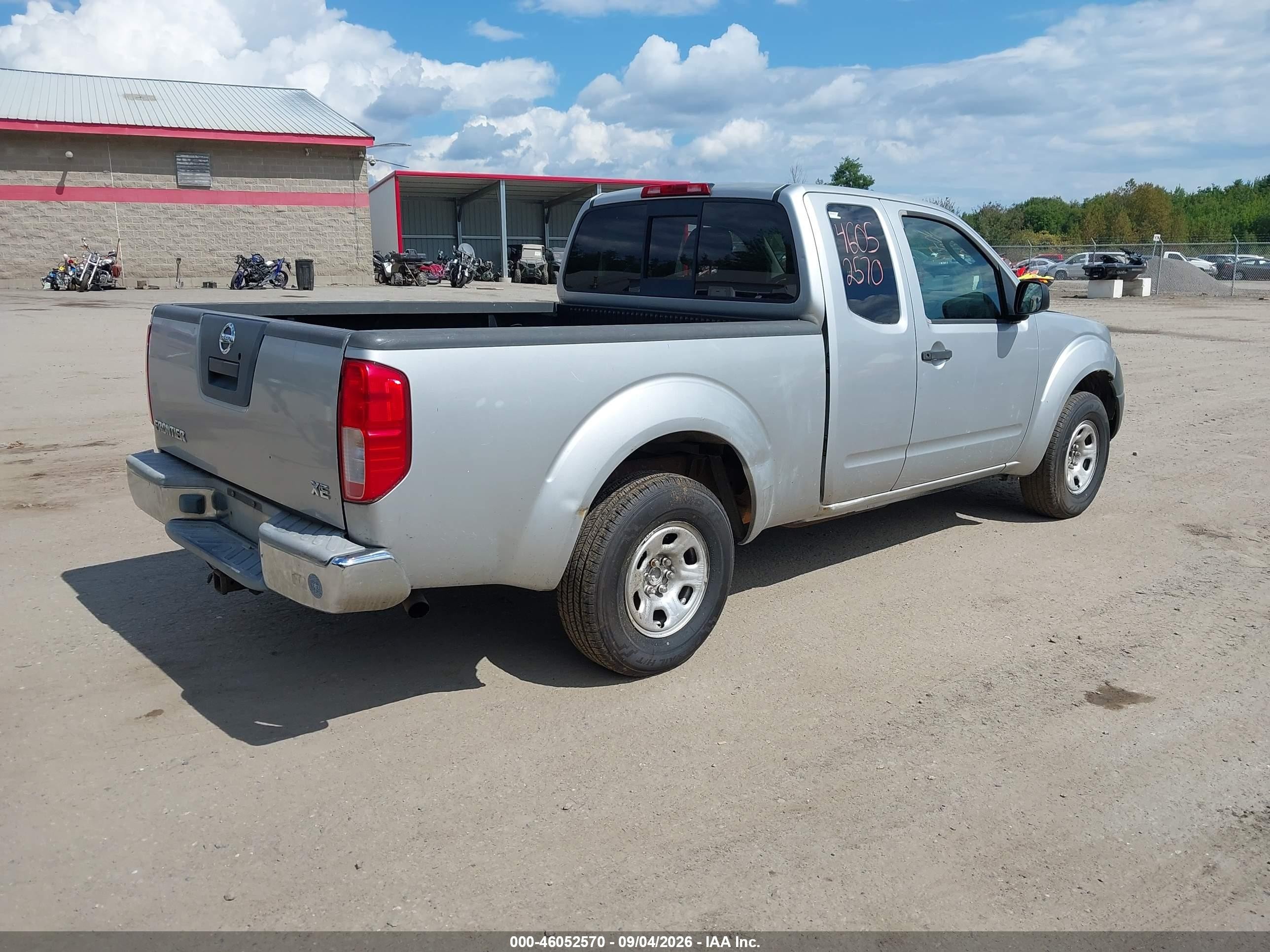 2006 Nissan Frontier Xe Silver vin: 1N6BD06T36C428146