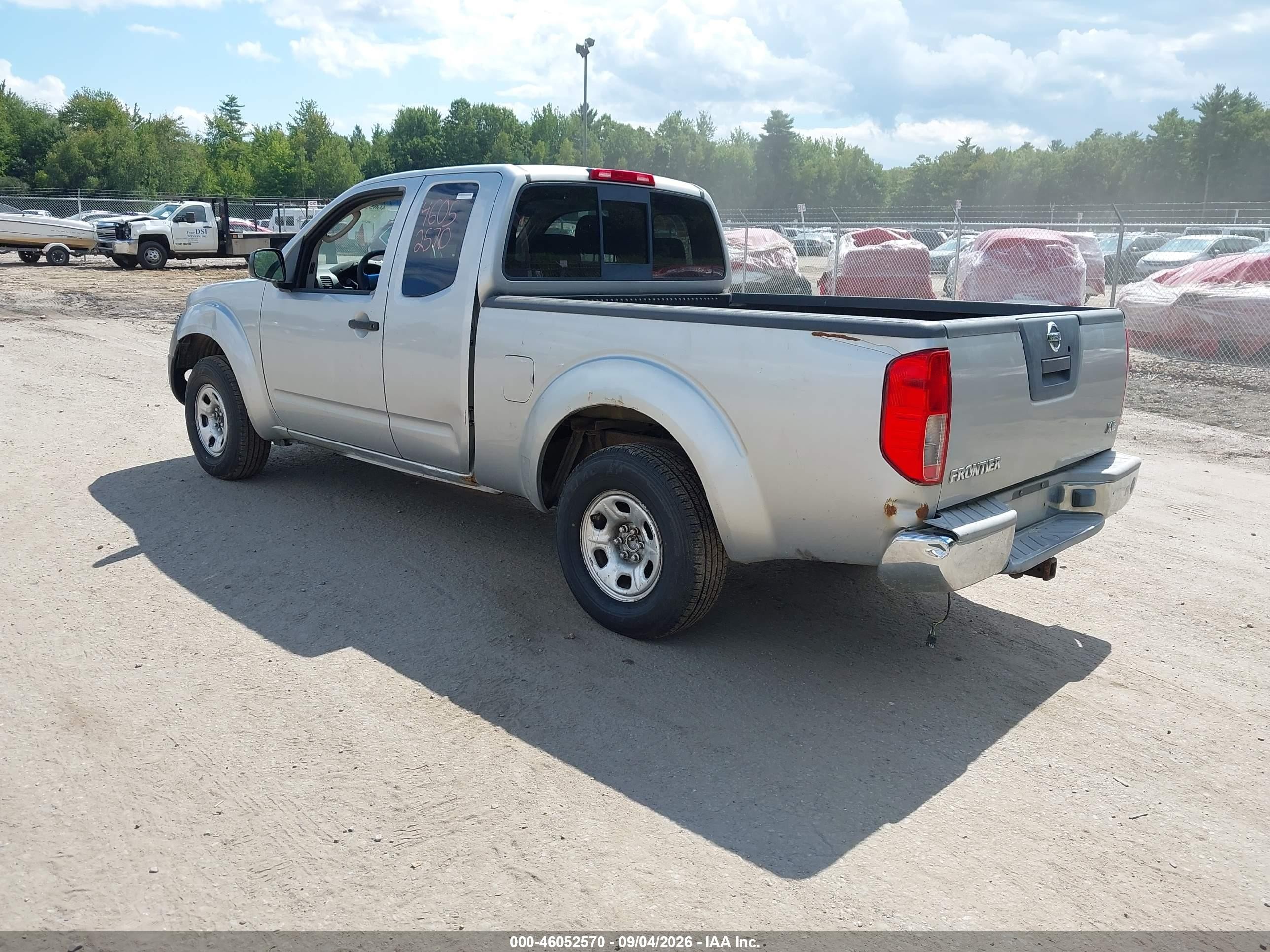 2006 Nissan Frontier Xe Silver vin: 1N6BD06T36C428146