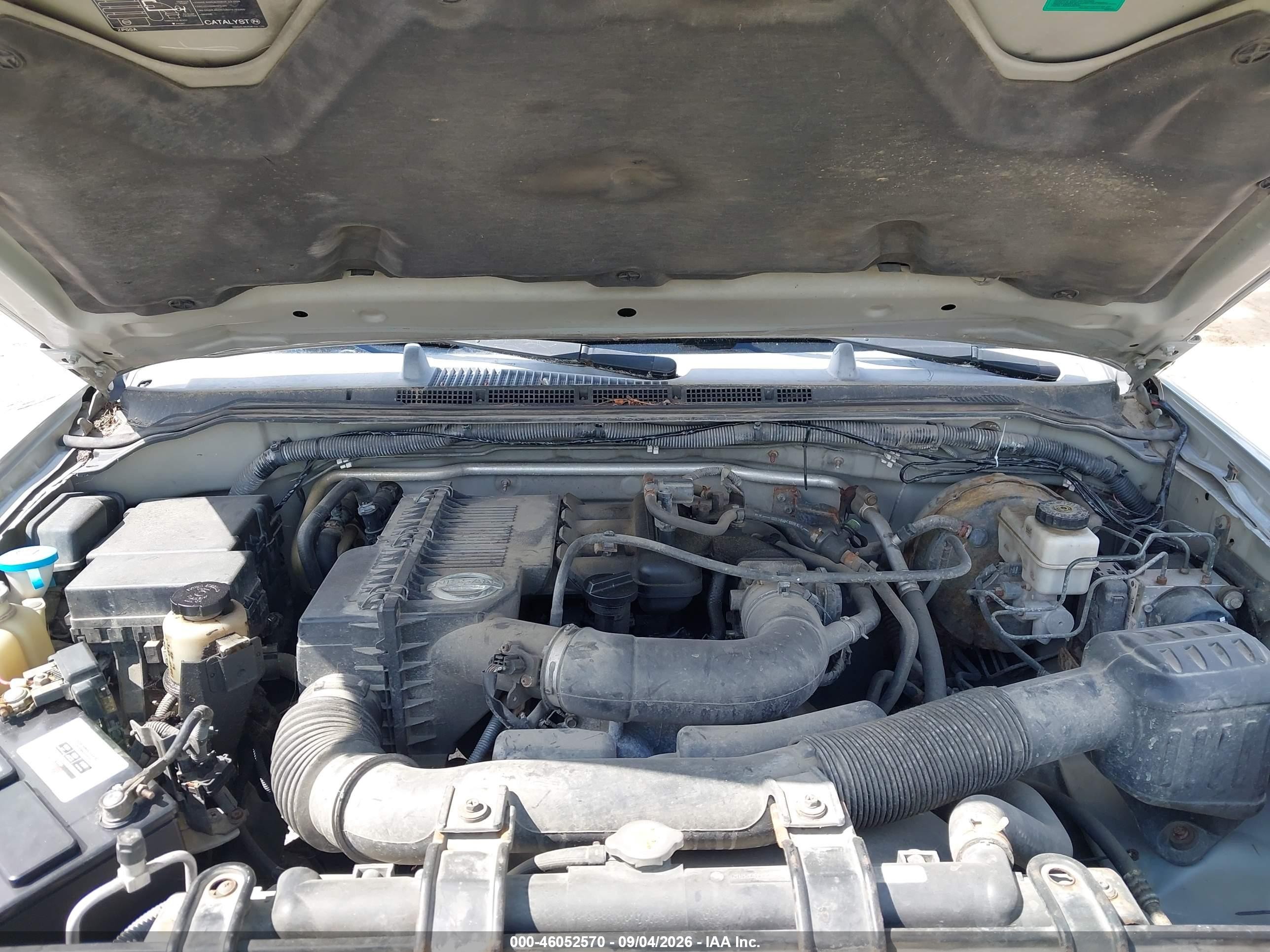 2006 Nissan Frontier Xe Silver vin: 1N6BD06T36C428146