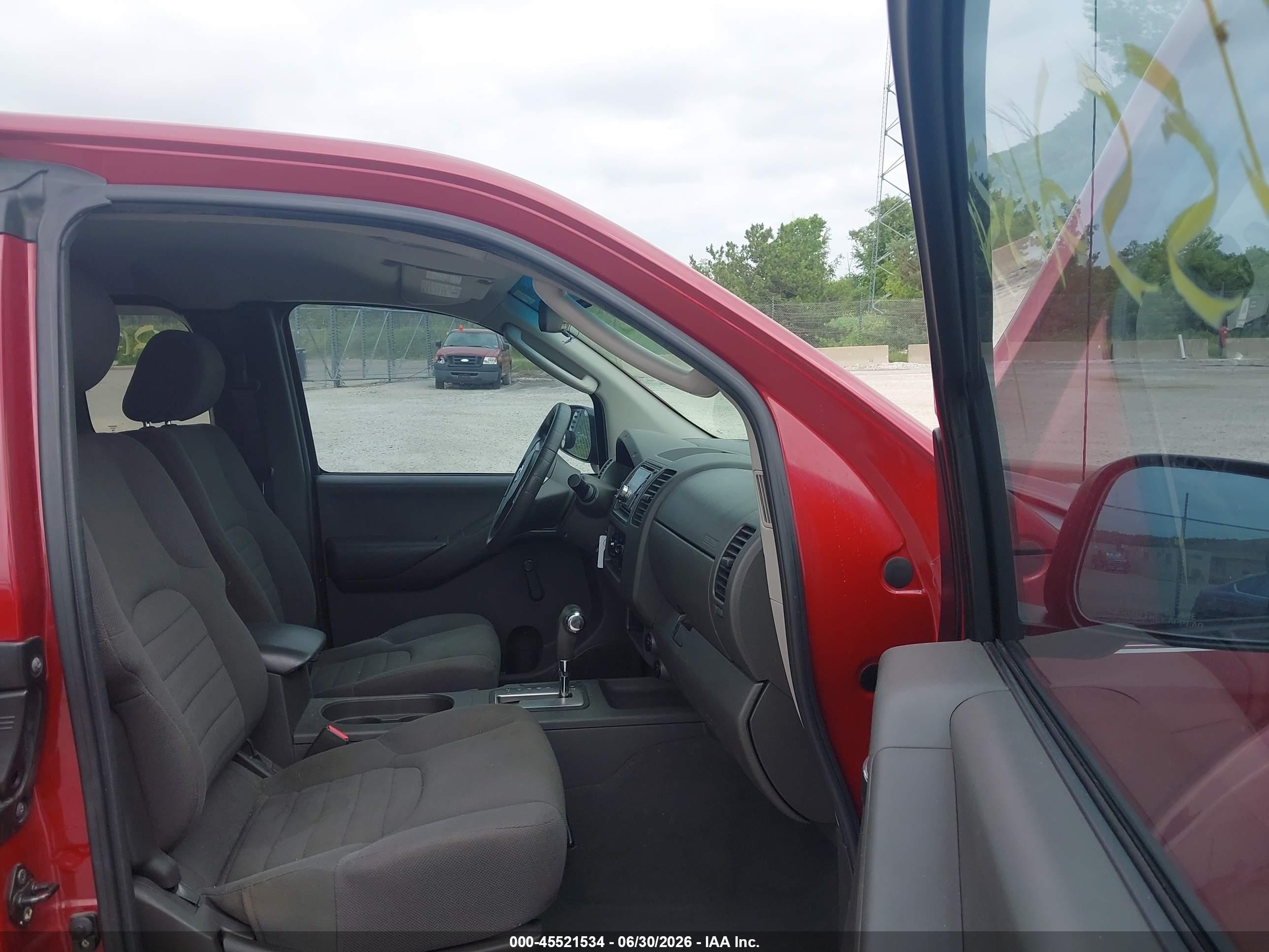 2006 Nissan Frontier Xe Red vin: 1N6BD06T36C453791