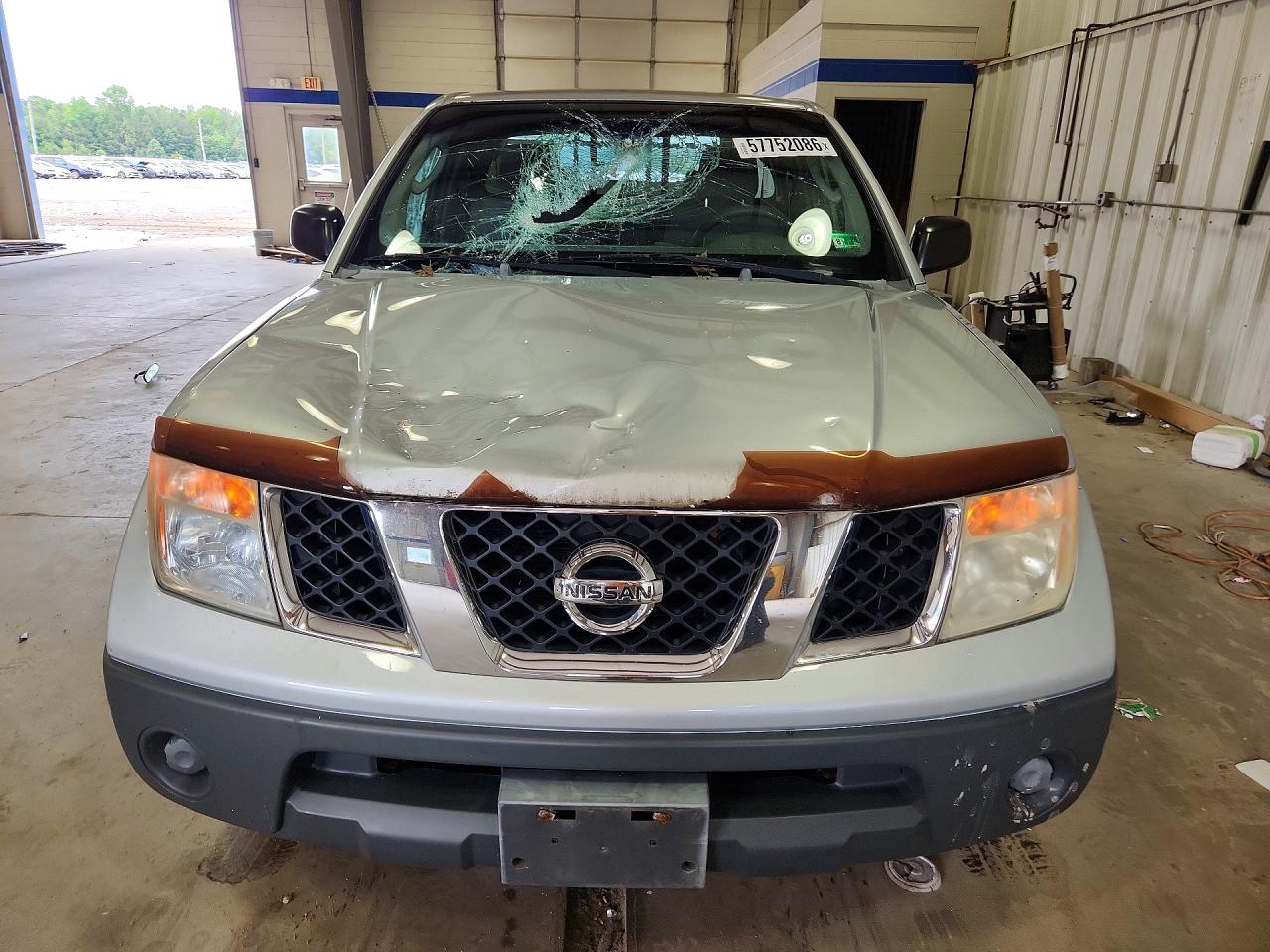 2007 Nissan Frontier King Cab Xe Silver vin: 1N6BD06T37C433946