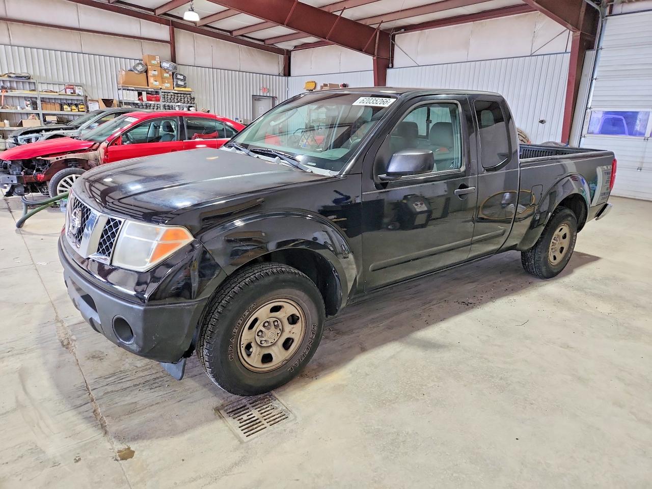 2007 Nissan Frontier Xe Black vin: 1N6BD06T37C442890