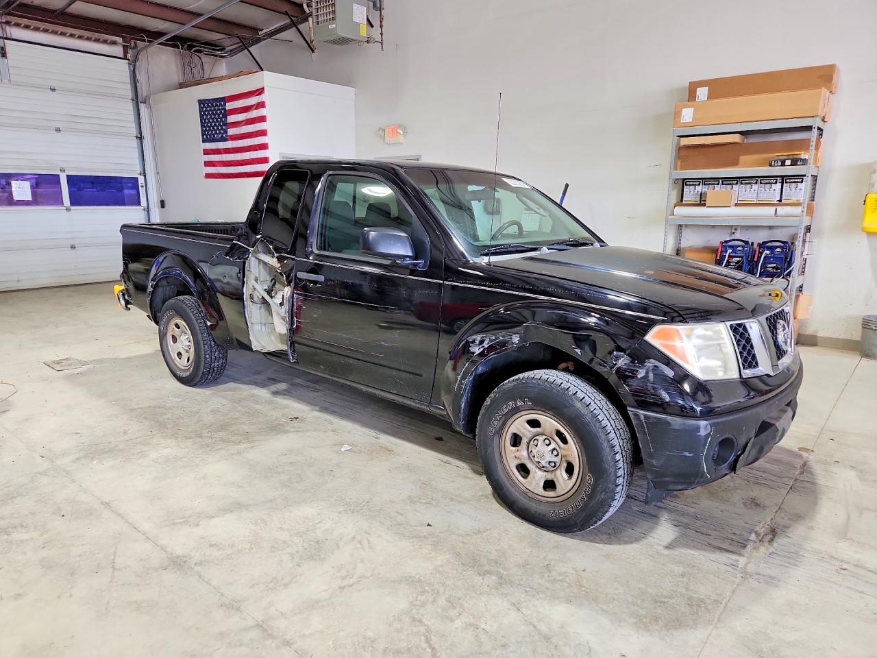 2007 Nissan Frontier Xe Black vin: 1N6BD06T37C442890