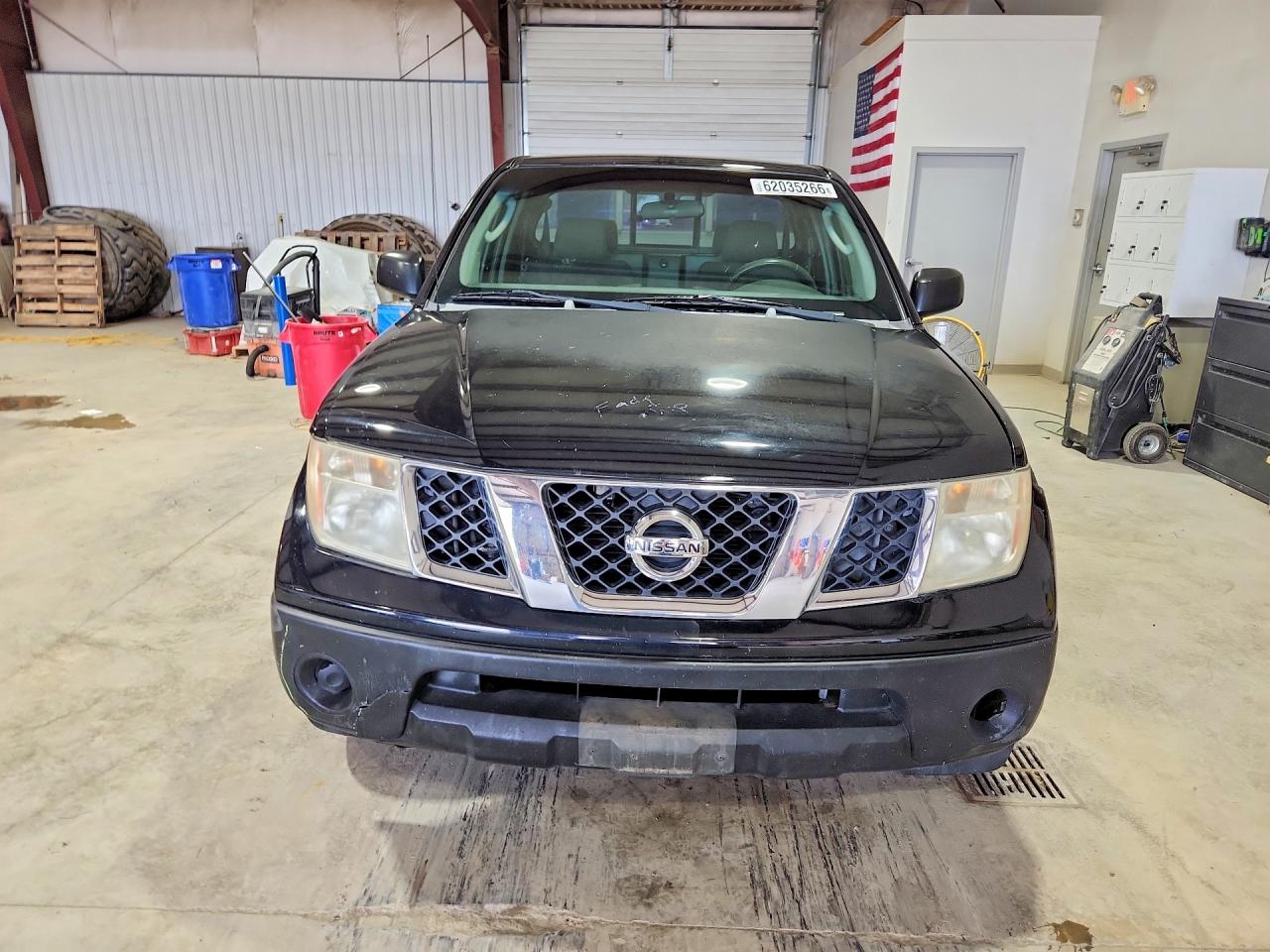 2007 Nissan Frontier Xe Black vin: 1N6BD06T37C442890