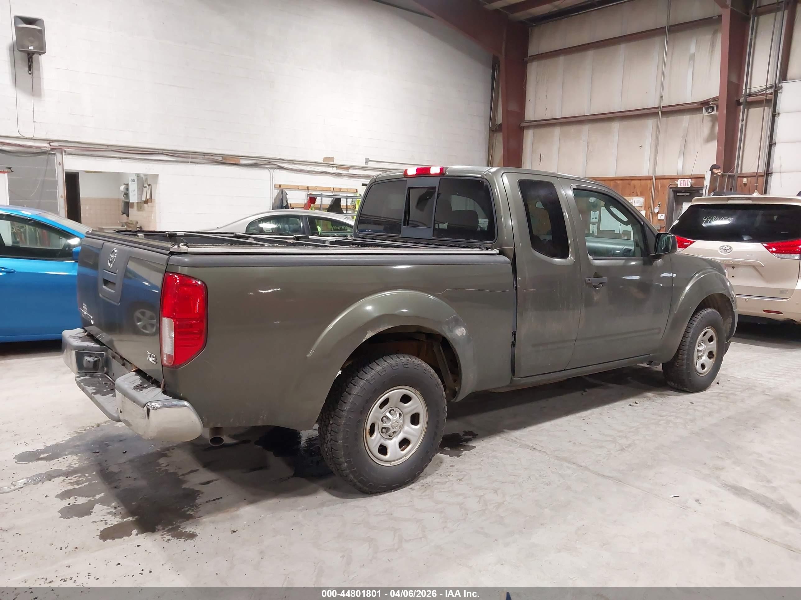2005 Nissan Frontier Xe Green vin: 1N6BD06T45C433970