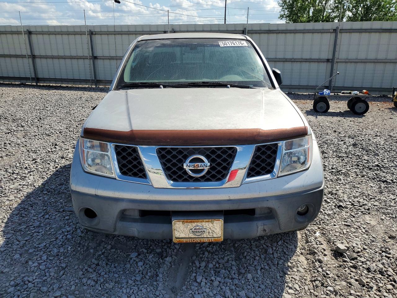 2006 Nissan Frontier King Cab Xe Silver vin: 1N6BD06T46C416667