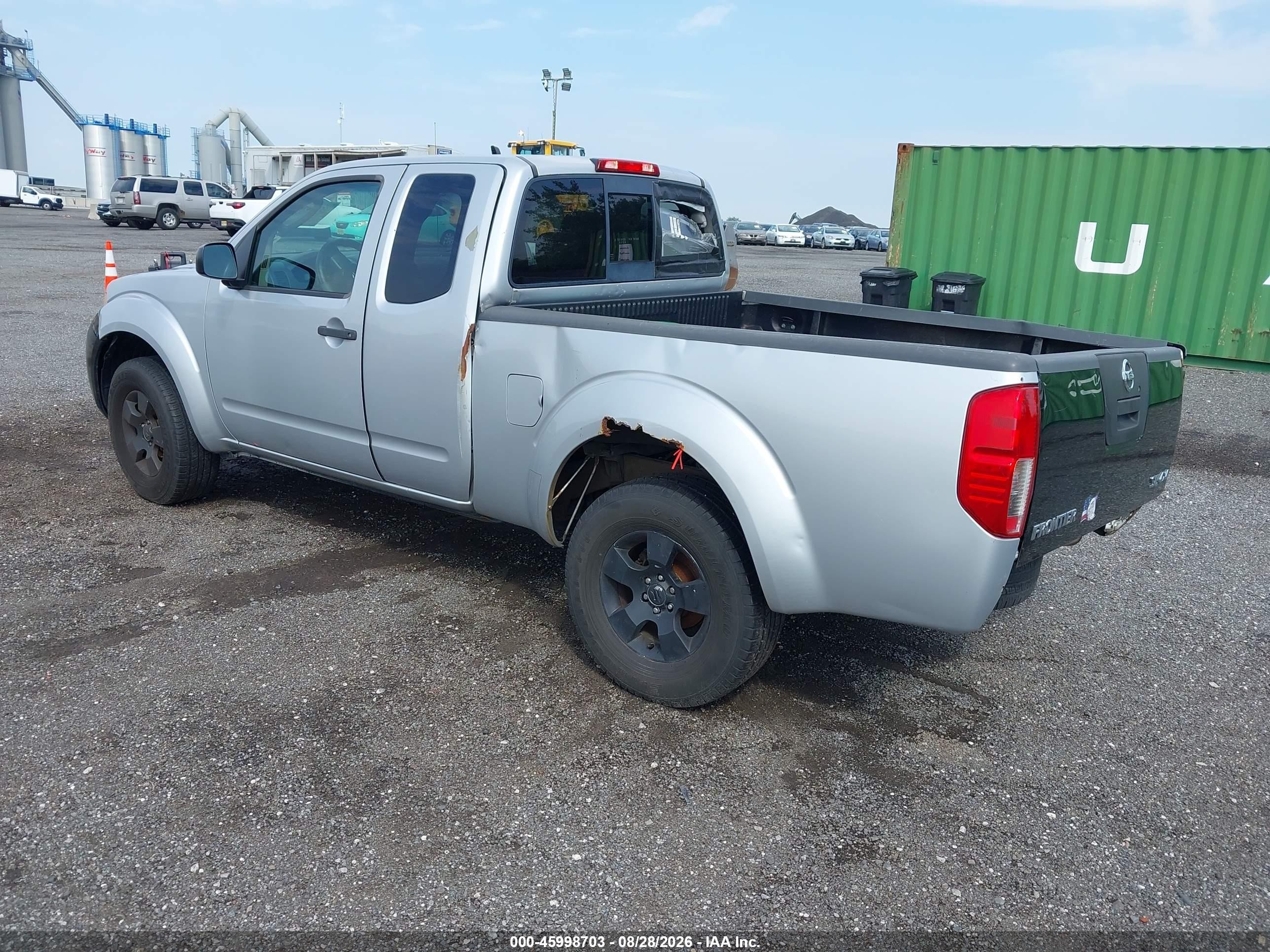 2007 Nissan Frontier Xe Silver vin: 1N6BD06T47C452327