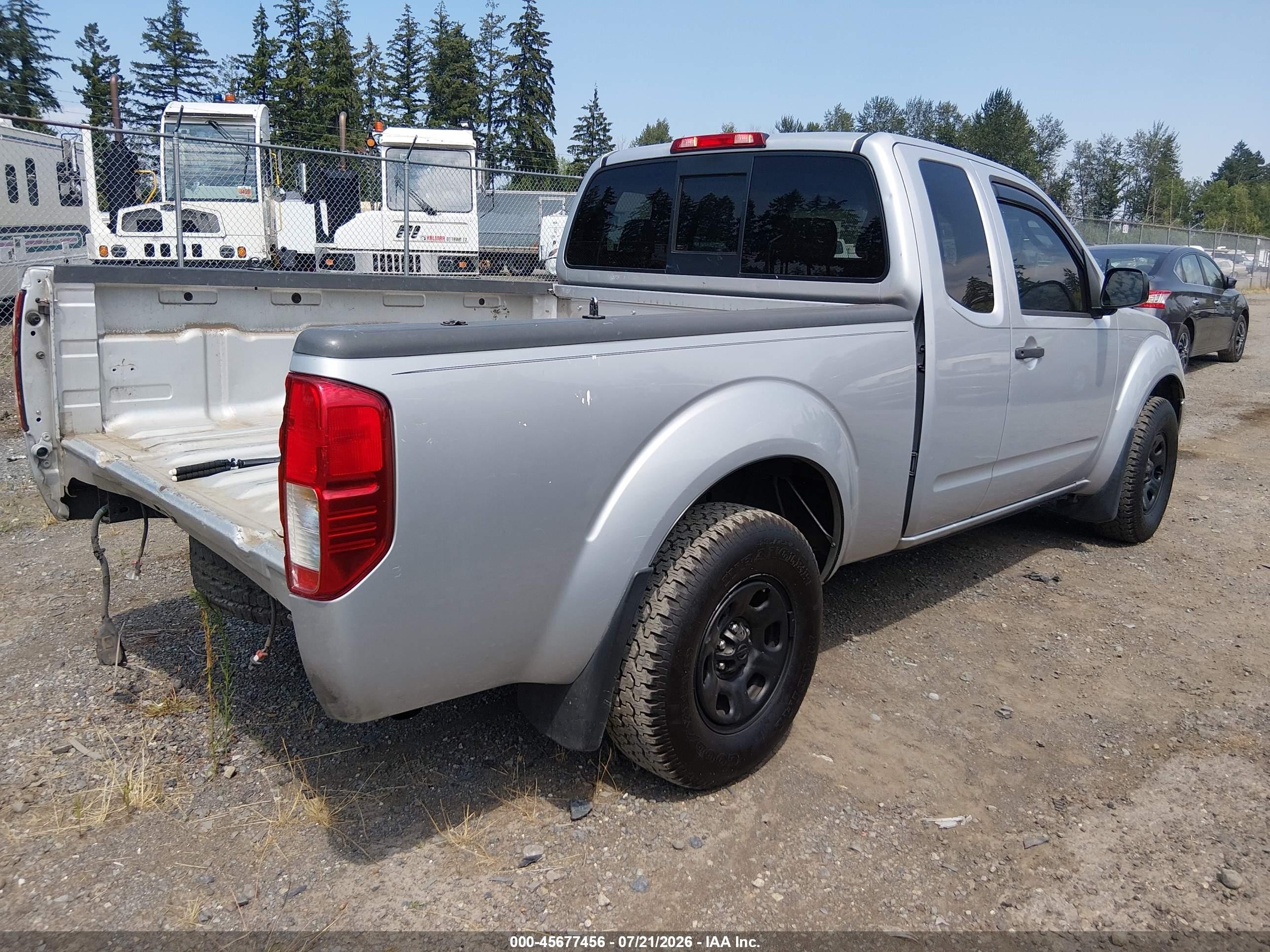 2008 Nissan Frontier Se-i4 Серый vin: 1N6BD06T48C438977
