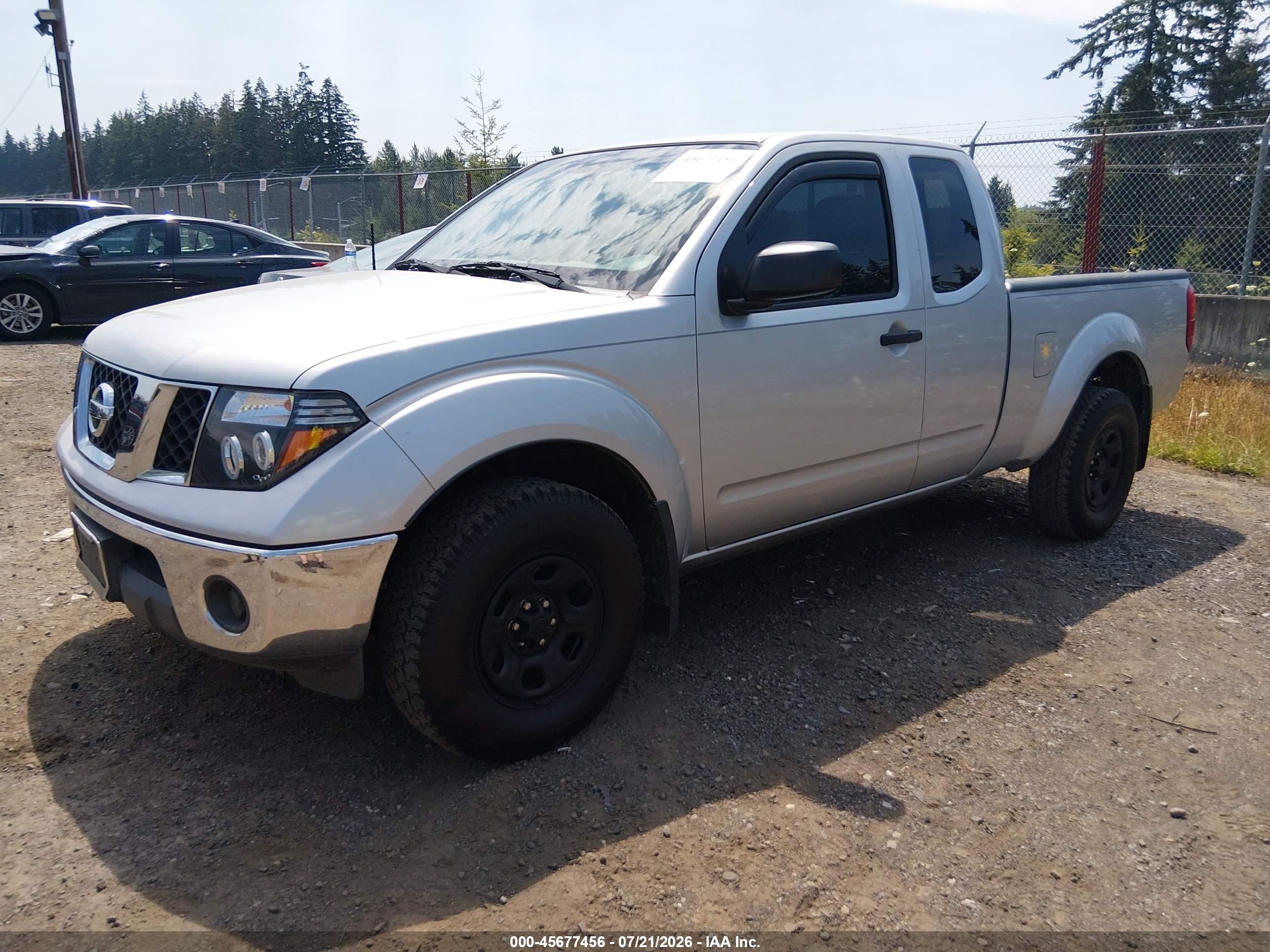 2008 Nissan Frontier Se-i4 Серый vin: 1N6BD06T48C438977
