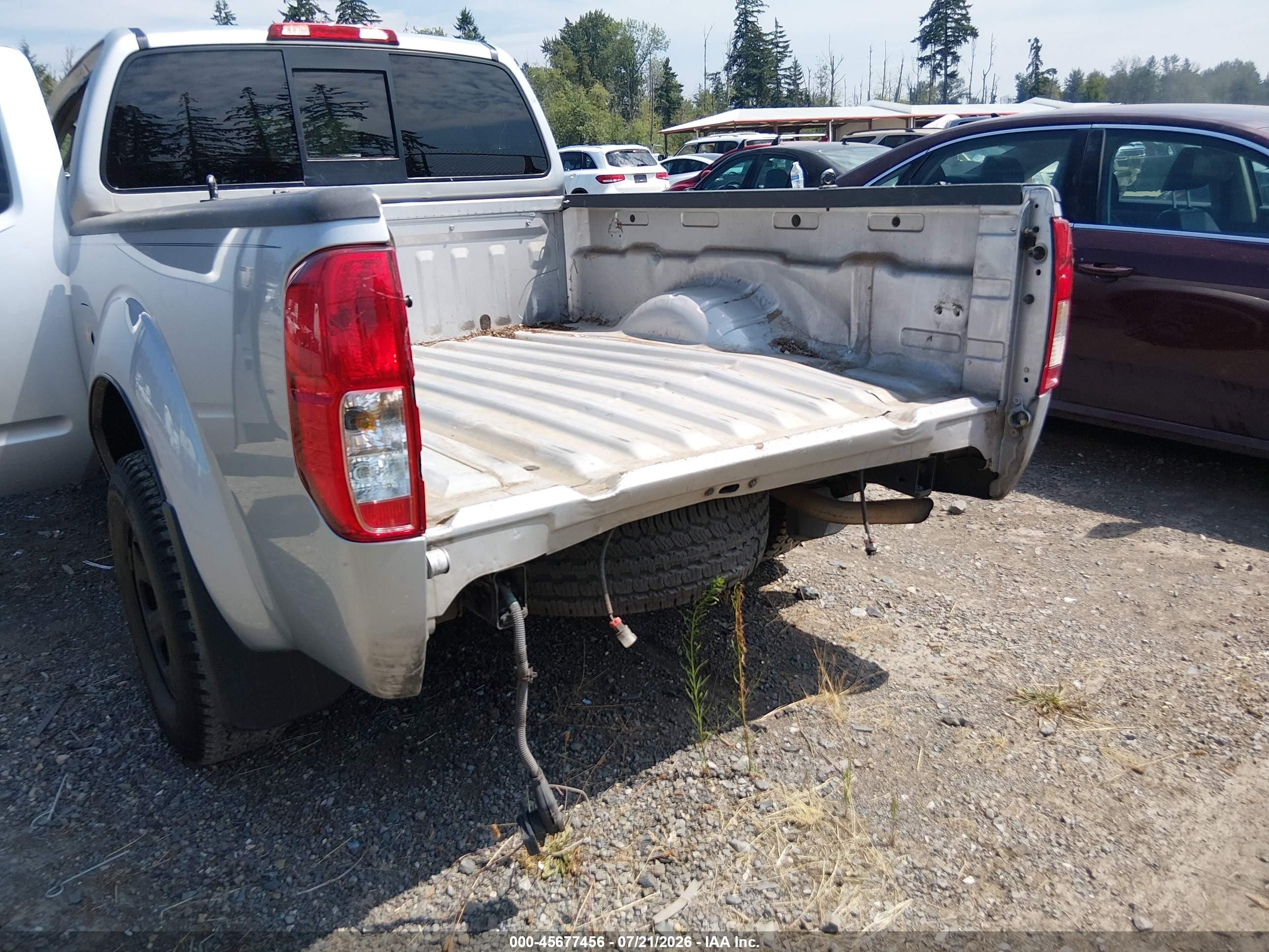 2008 Nissan Frontier Se-i4 Серый vin: 1N6BD06T48C438977