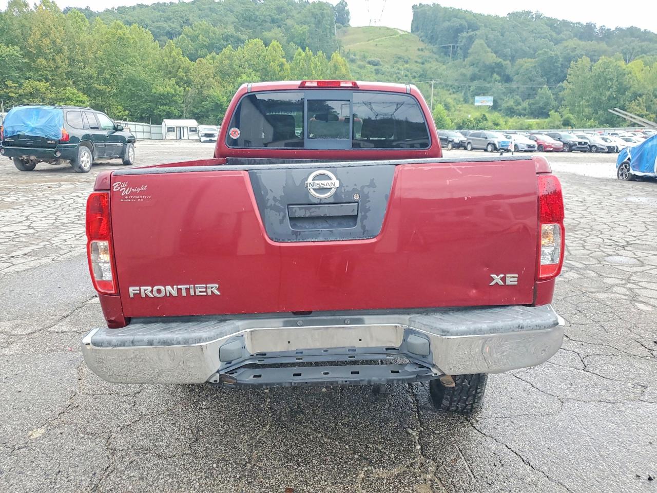 2006 Nissan Frontier Xe Maroon vin: 1N6BD06T56C401384