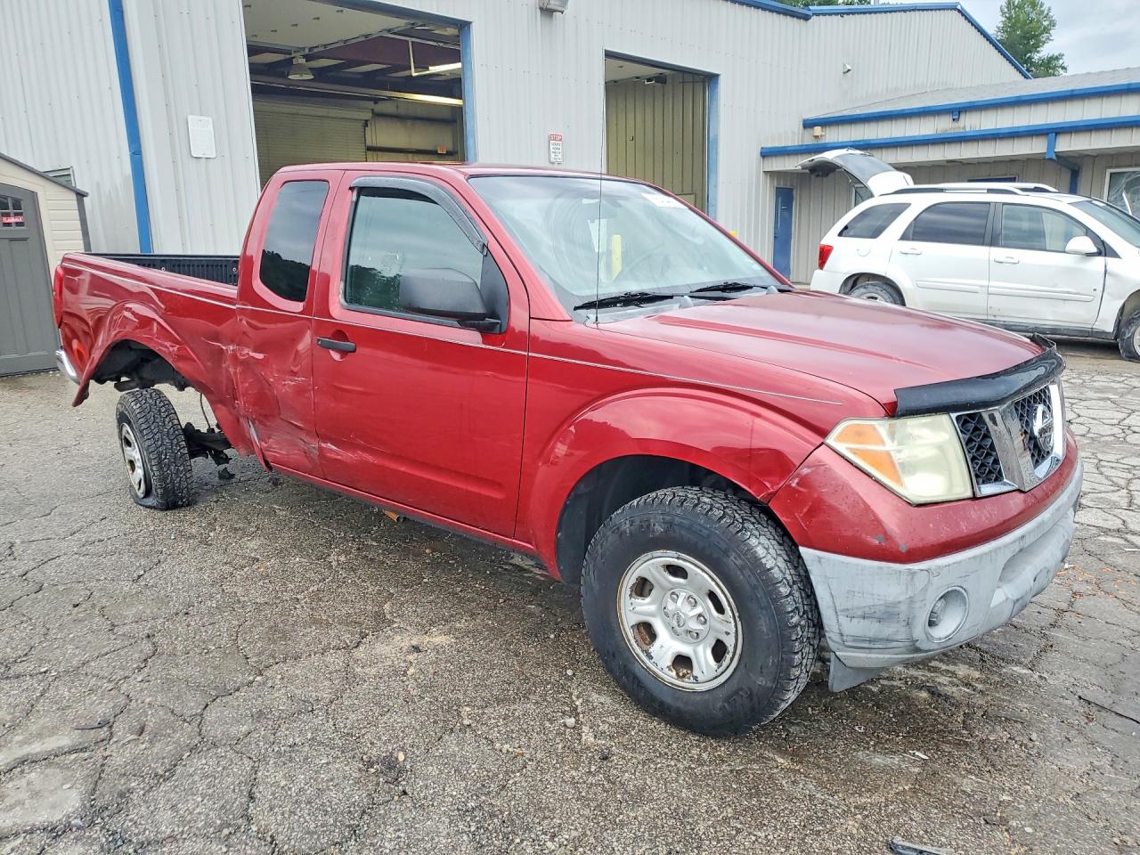 2006 Nissan Frontier Xe Maroon vin: 1N6BD06T56C401384