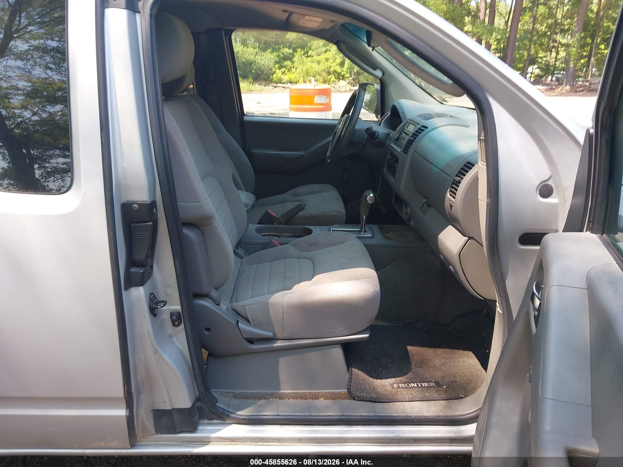 2006 Nissan Frontier Xe Silver vin: 1N6BD06T56C406312