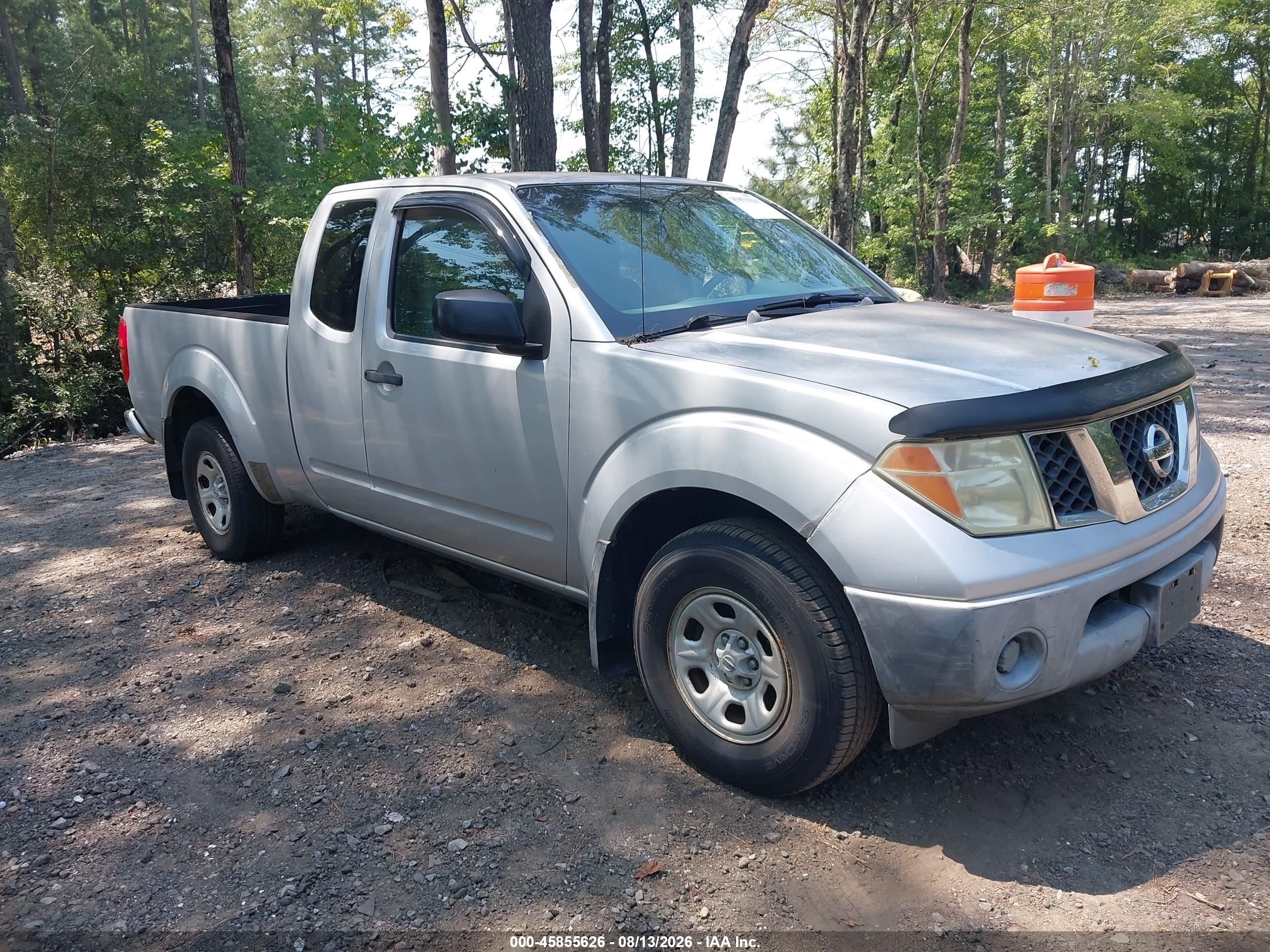2006 Nissan Frontier Xe Silver vin: 1N6BD06T56C406312