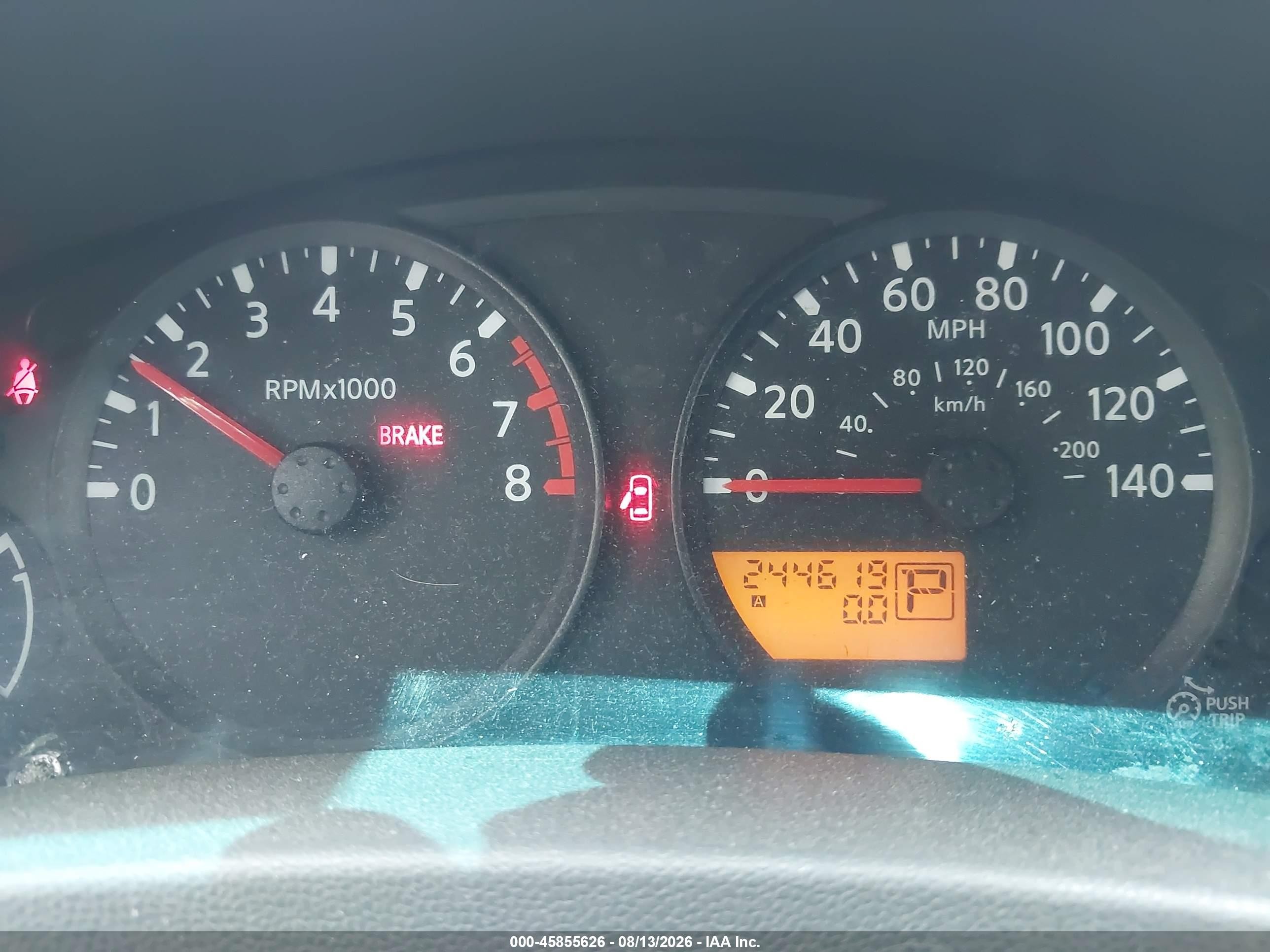 2006 Nissan Frontier Xe Silver vin: 1N6BD06T56C406312