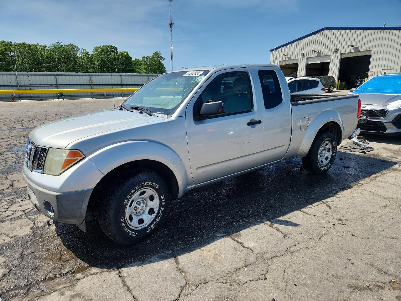 2006 Nissan Frontier King Cab Xe Серебряный vin: 1N6BD06T56C427385