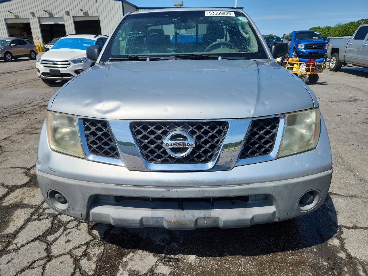 2006 Nissan Frontier King Cab Xe Silver vin: 1N6BD06T56C427385