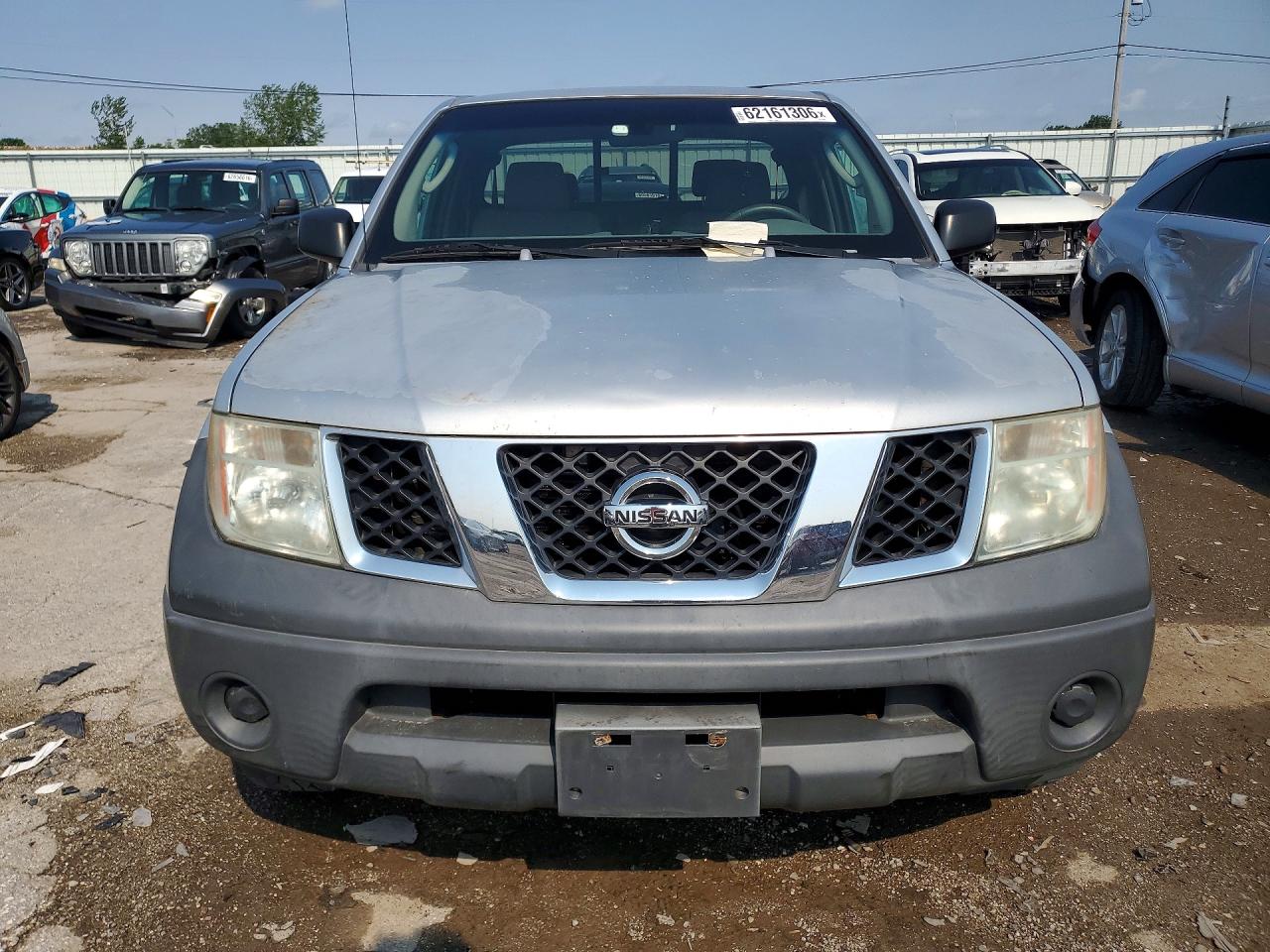 2005 Nissan Frontier Xe Silver vin: 1N6BD06T65C442976
