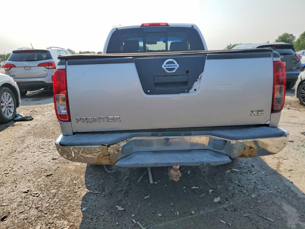2005 Nissan Frontier Xe Silver vin: 1N6BD06T65C442976