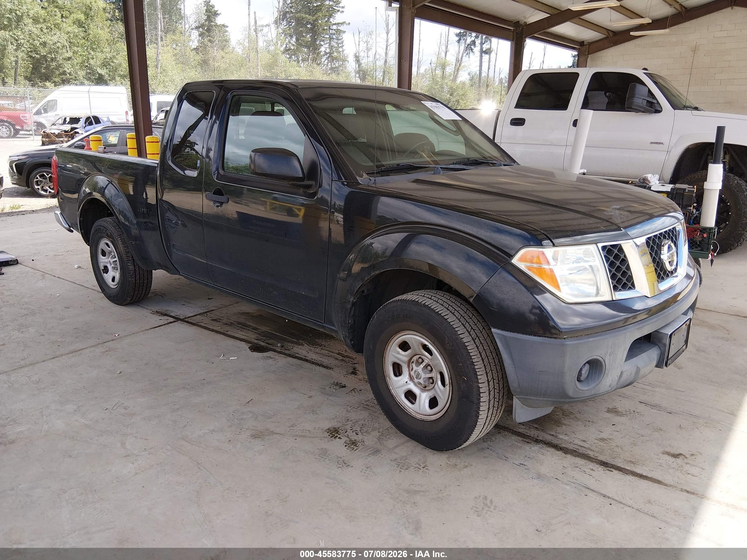 2007 Nissan Frontier Xe Black vin: 1N6BD06T67C411813