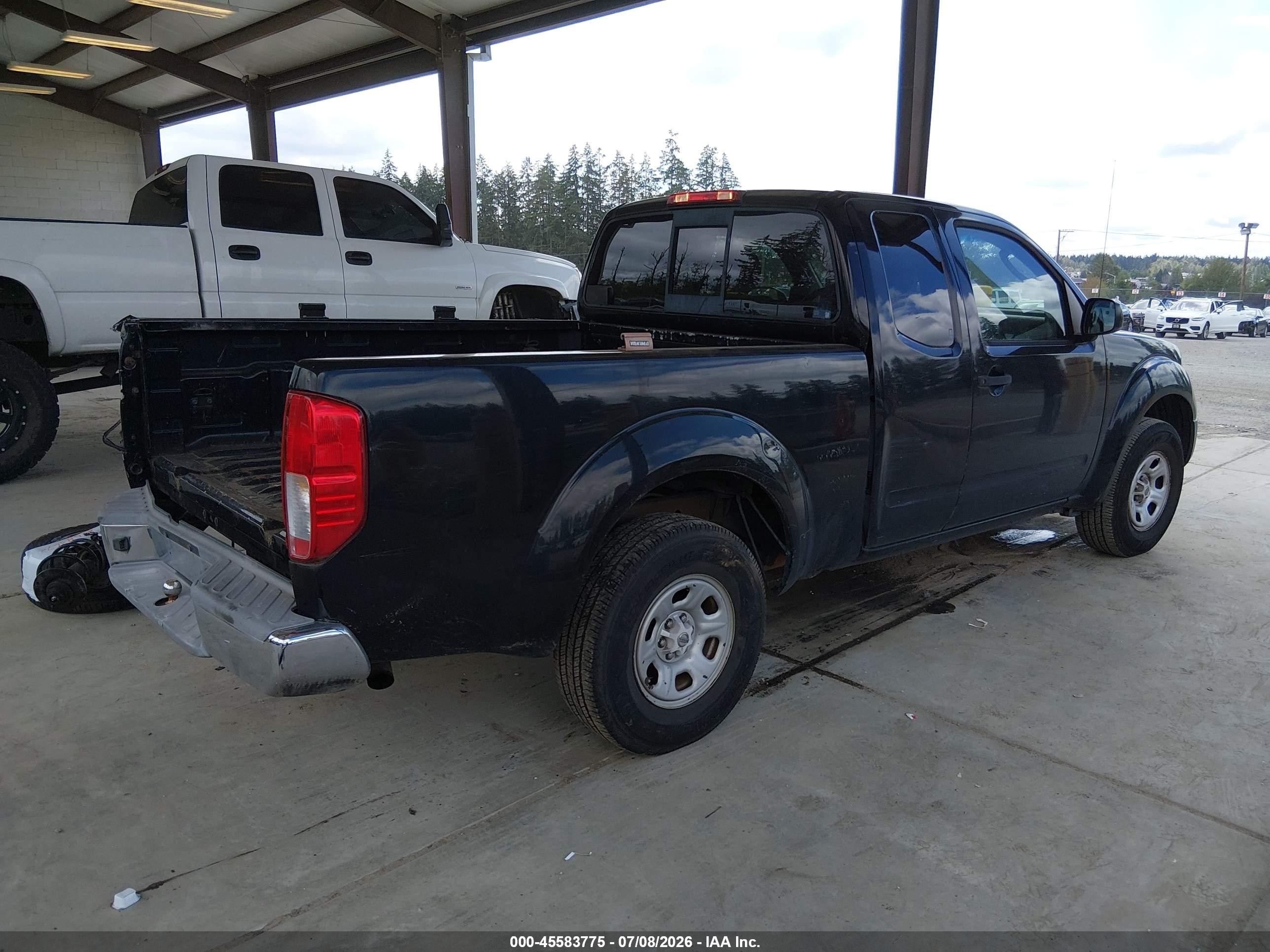 2007 Nissan Frontier Xe Black vin: 1N6BD06T67C411813