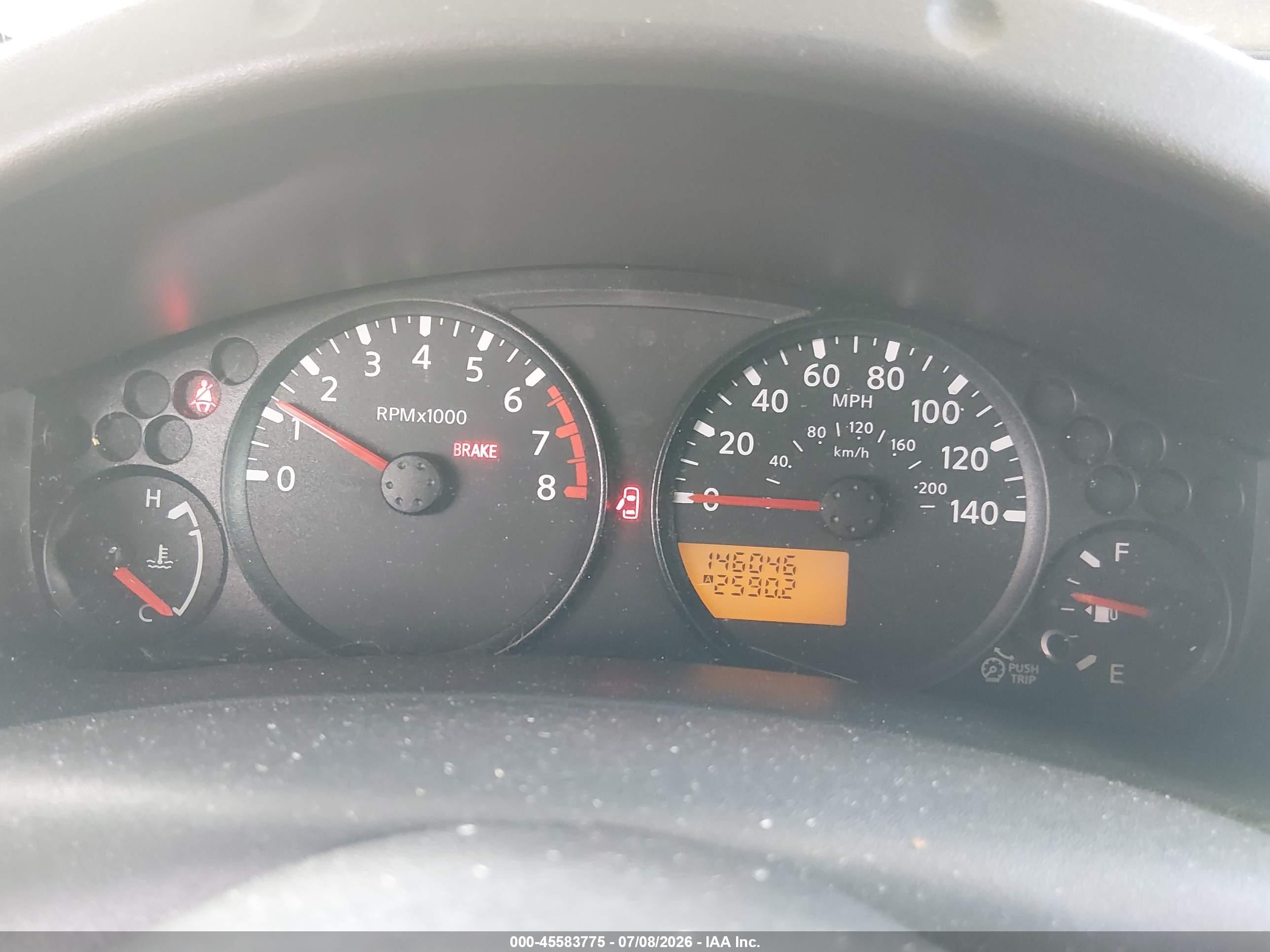 2007 Nissan Frontier Xe Black vin: 1N6BD06T67C411813