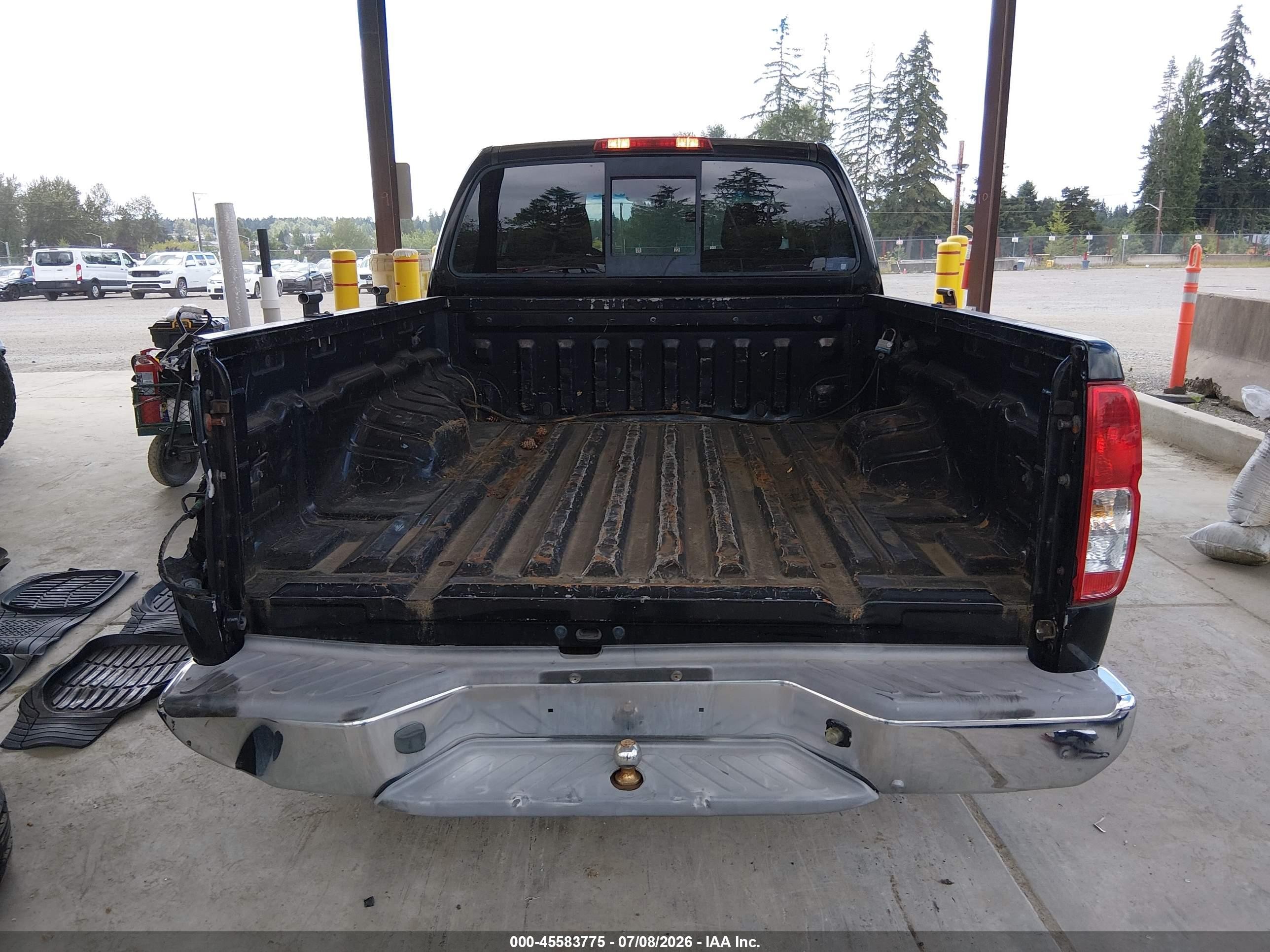 2007 Nissan Frontier Xe Black vin: 1N6BD06T67C411813