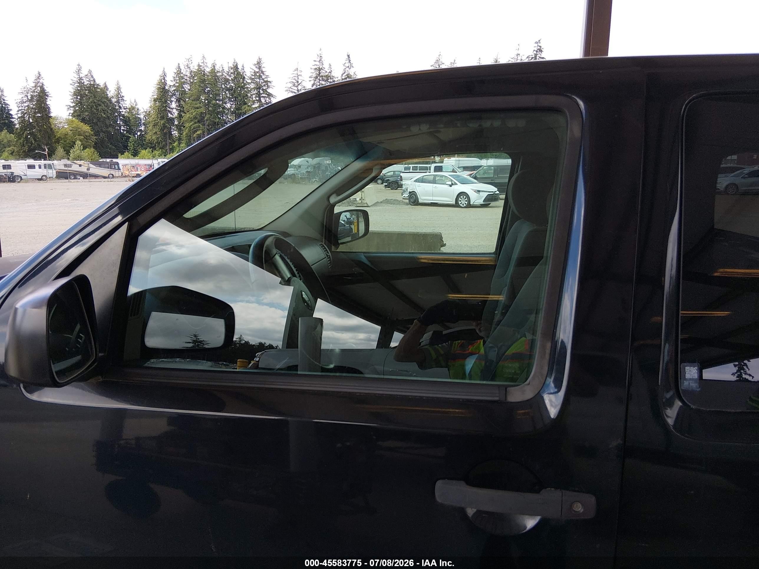 2007 Nissan Frontier Xe Black vin: 1N6BD06T67C411813