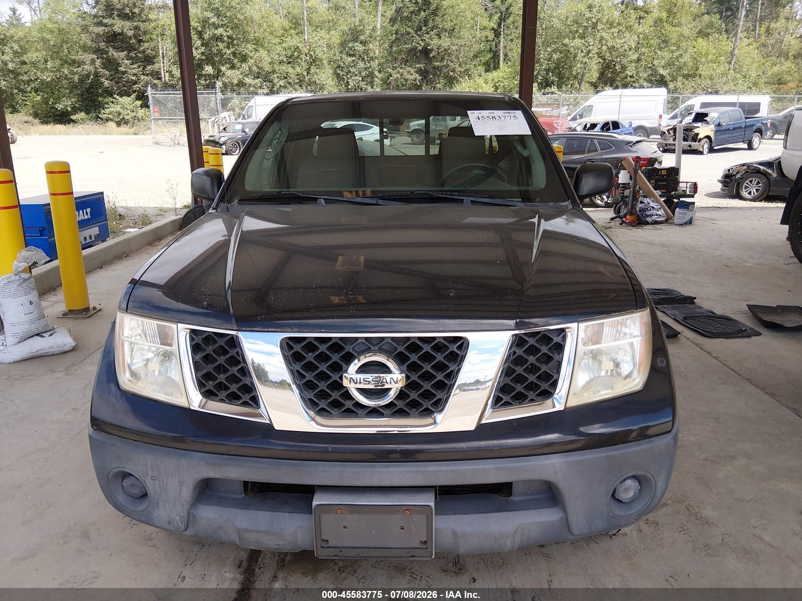 2007 Nissan Frontier Xe Black vin: 1N6BD06T67C411813