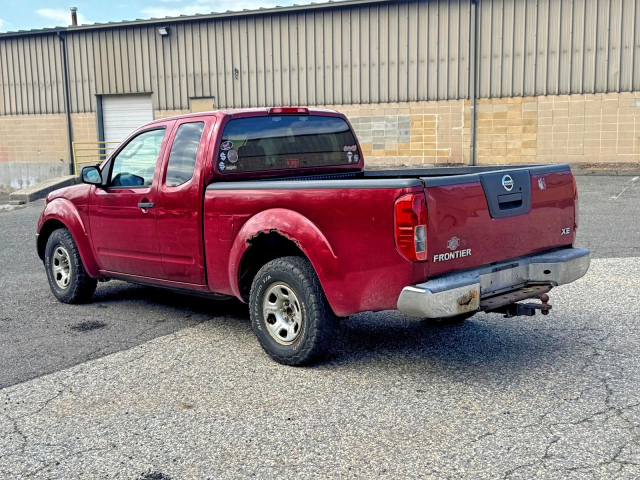 2007 Nissan Frontier Xe Бордовый vin: 1N6BD06T67C422990