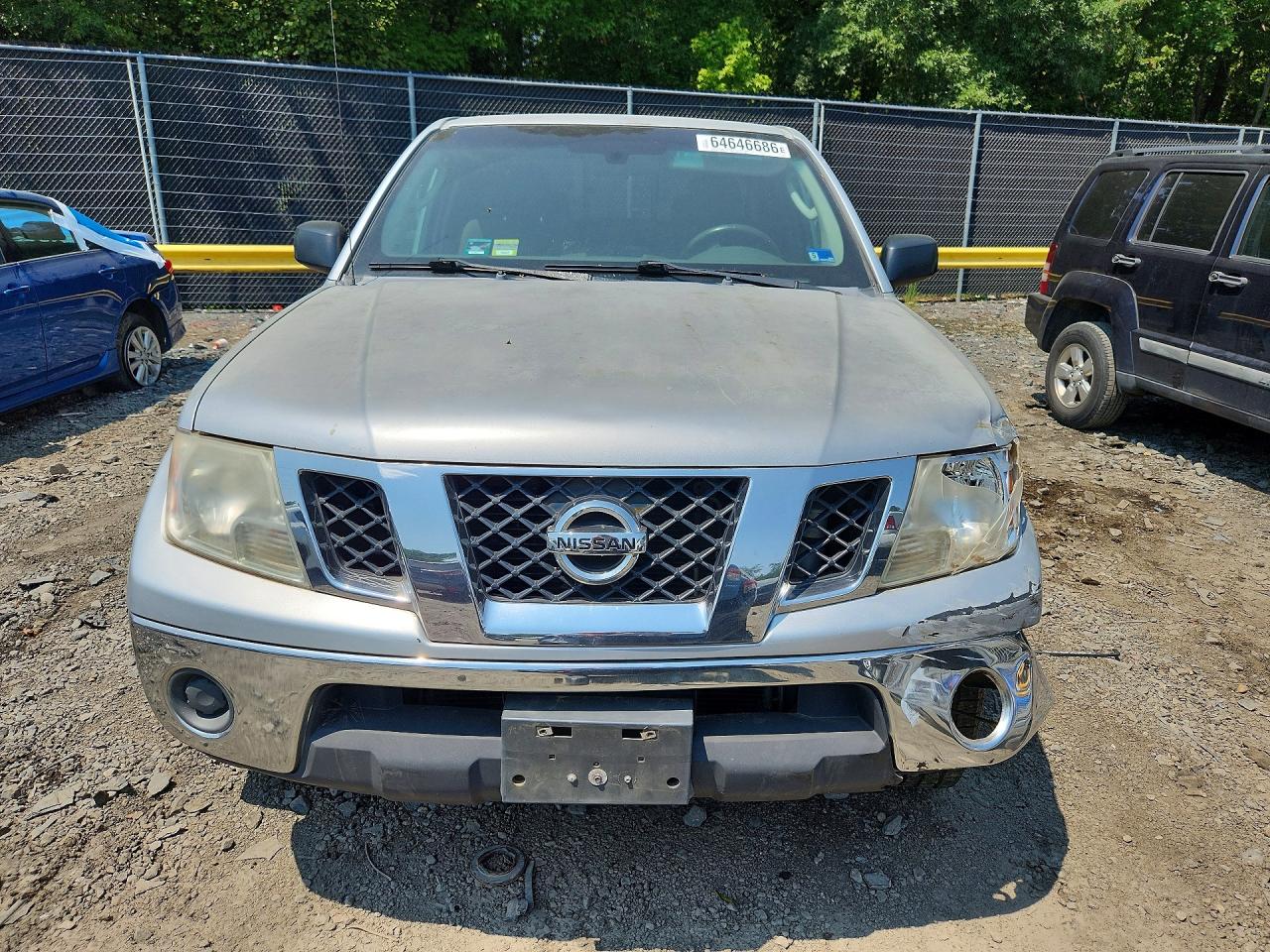 2009 Nissan Frontier Xe Серебряный vin: 1N6BD06T69C405495